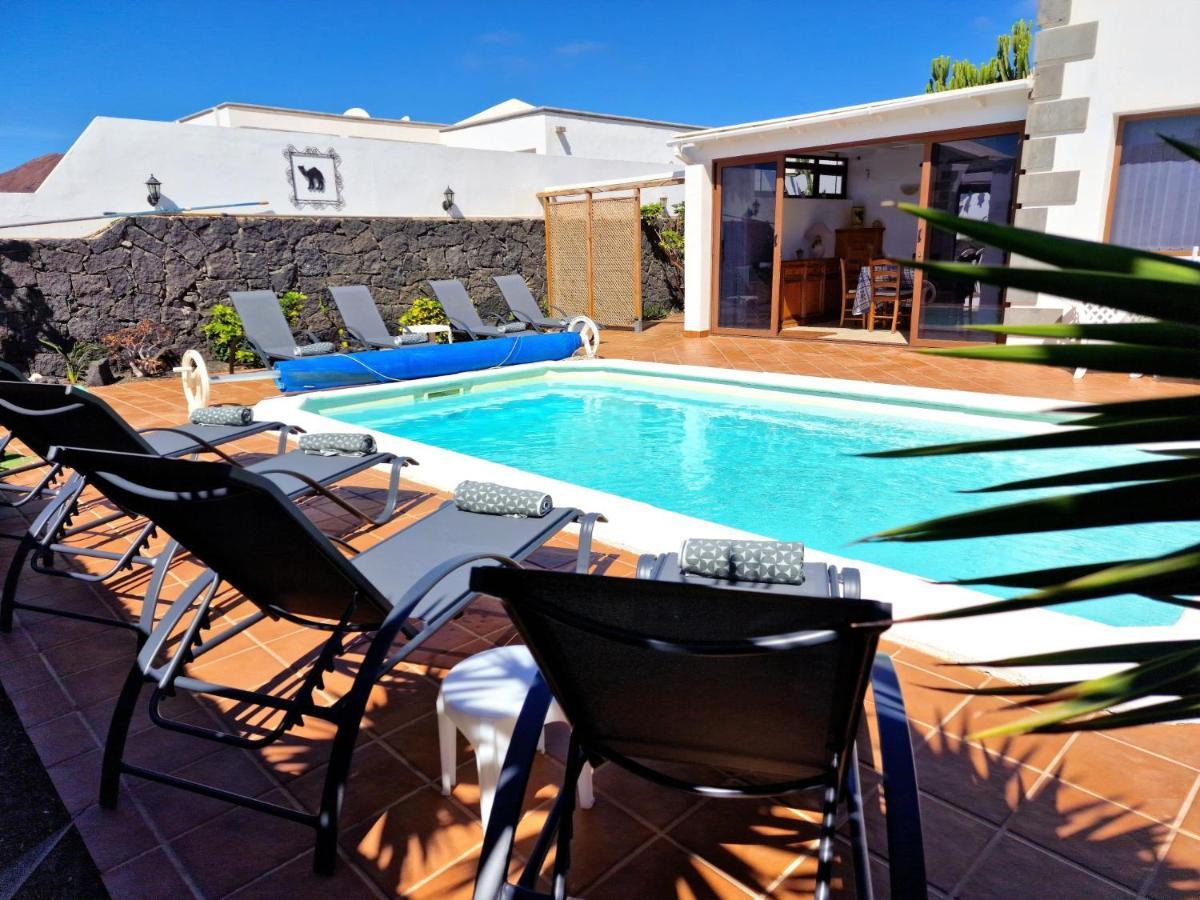 Lagarto Heated Pool Aircon Playa Blanca Villa