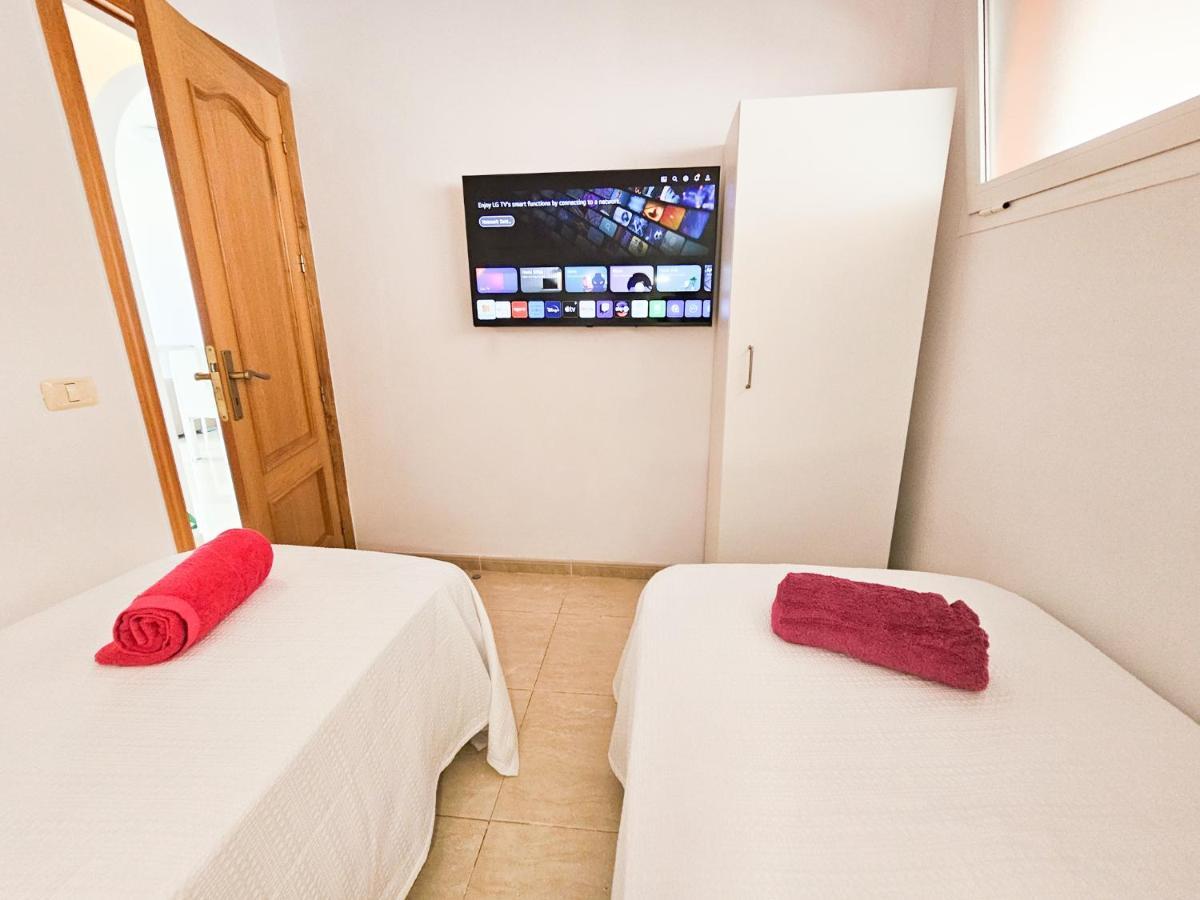 Luxury Sunset 408 Heated Pool With Air Condition And Sea Views Apartamento Costa Adeje (Tenerife)