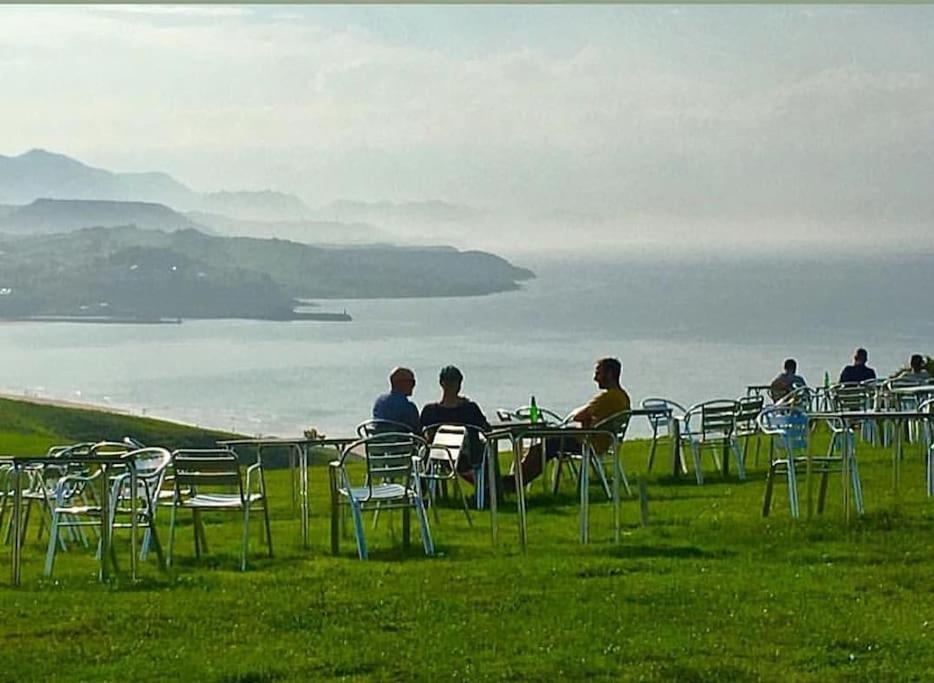 Terraza Y Piscina Con Vistas Espectaculares Al Mar Parking Cubierto San Vicente De La Barquera