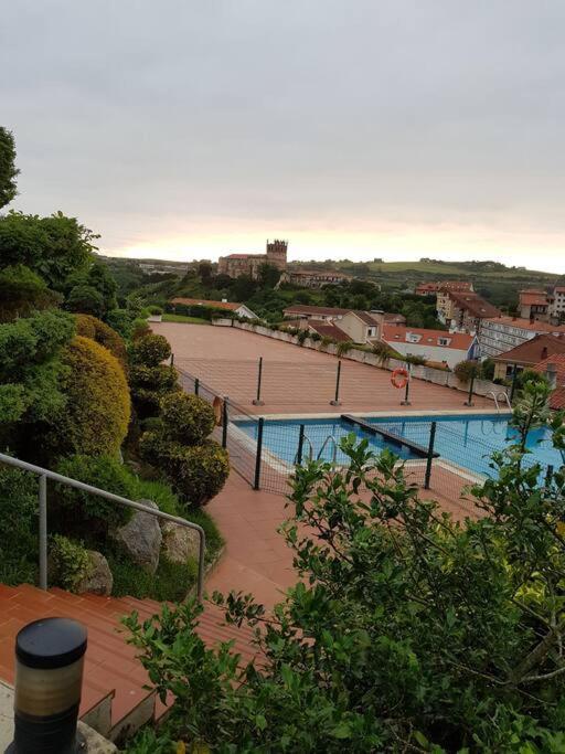 Terraza Y Piscina Con Vistas Espectaculares Al Mar Parking Cubierto San Vicente De La Barquera