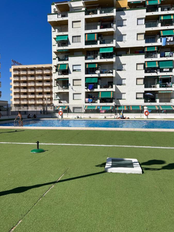 Apartamento Nuevo Centrico En Primera Linea De Playa Con Vistas Al Mar, Piscina, Aire Acondicionado Y Wifi