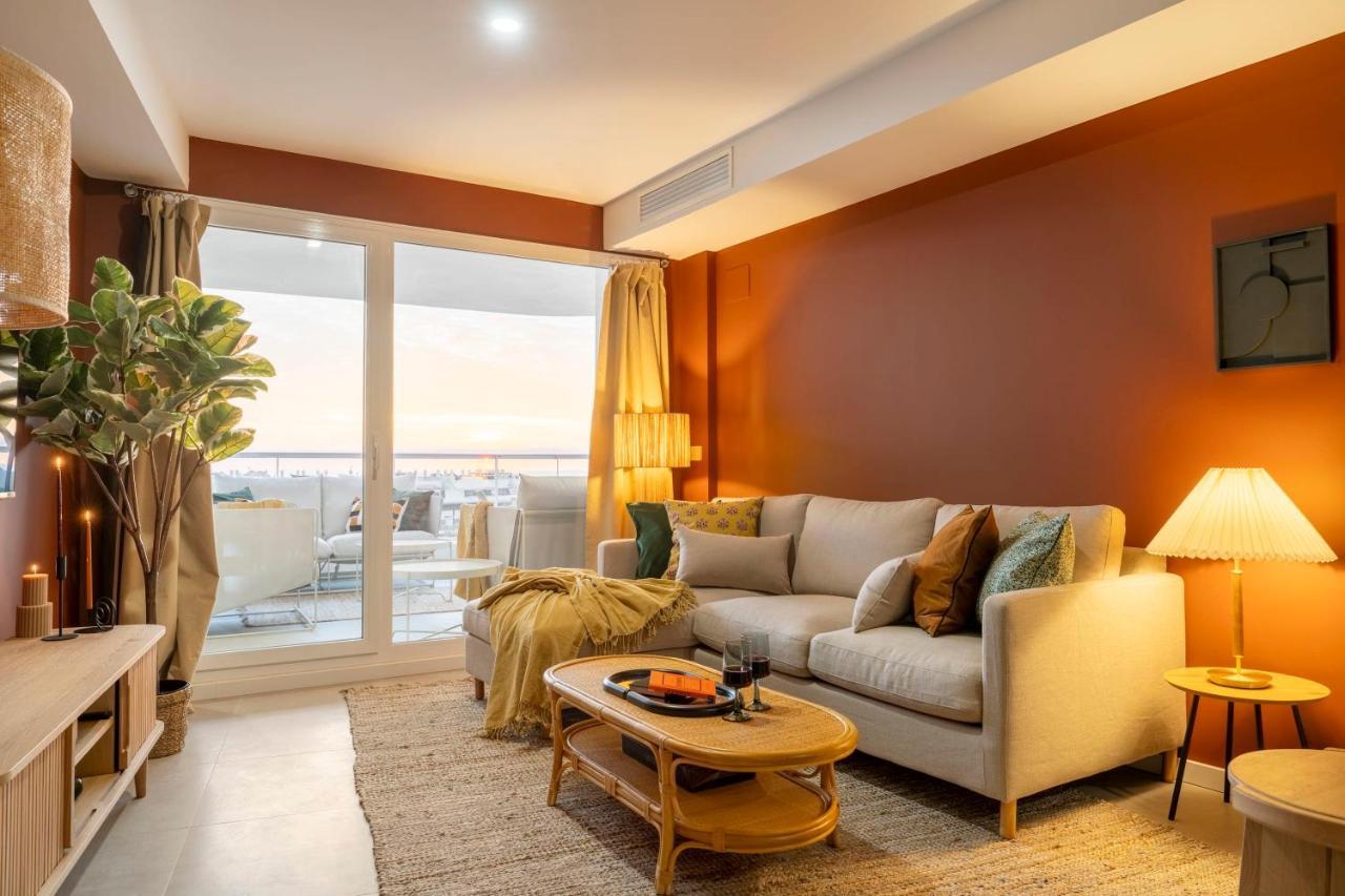 Gran Canet 2br! Walk To Beach, Sea View, Sauna & Gym Canet d'En Berenguer