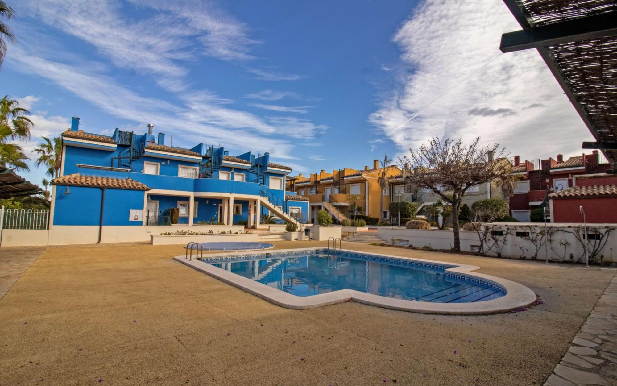 Apartamento Planta Baja Con Terraza Chill Out En Primera Linea Tres Playas *
