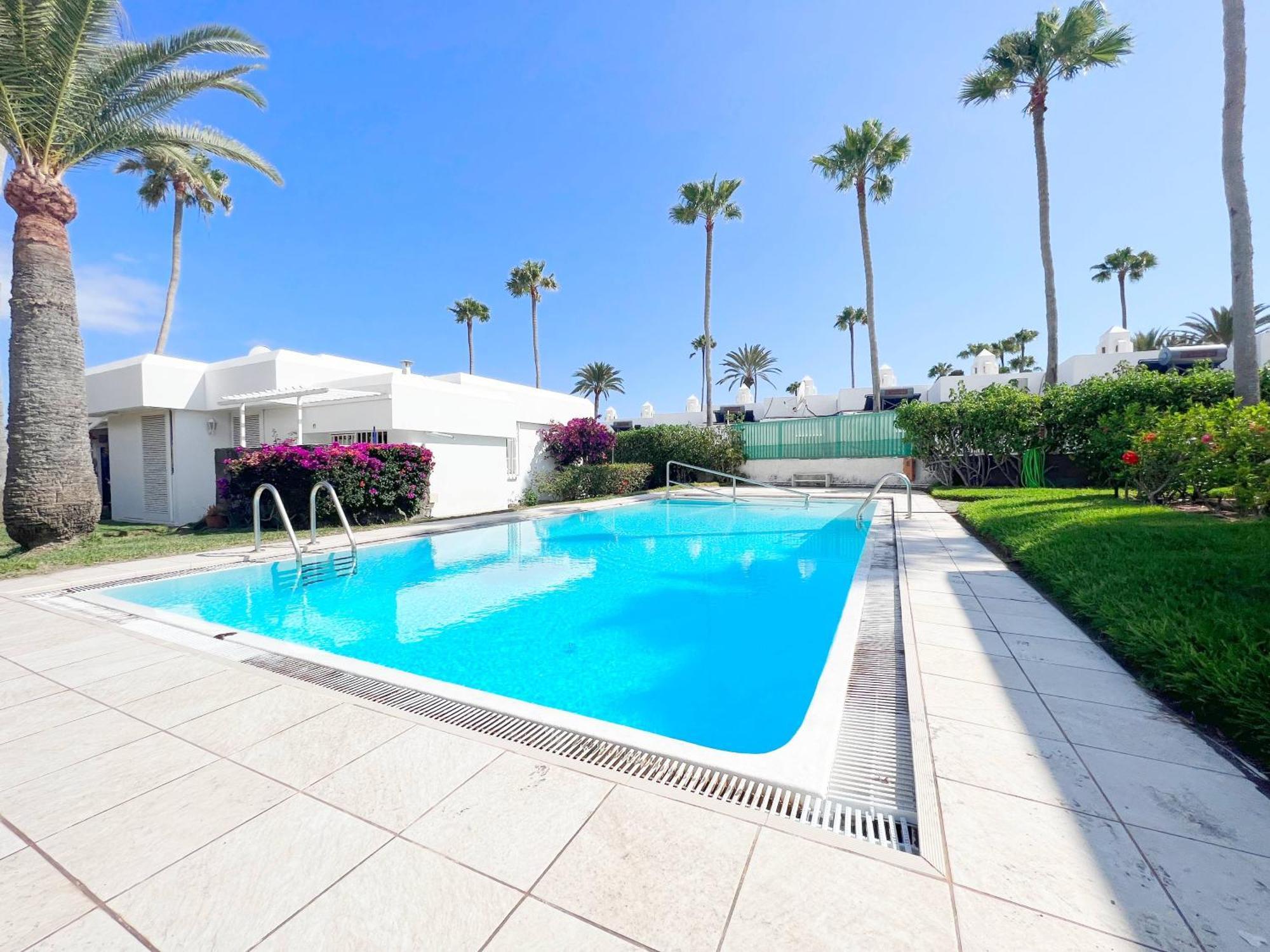 Beside The Maspalomas Dunes By Pride