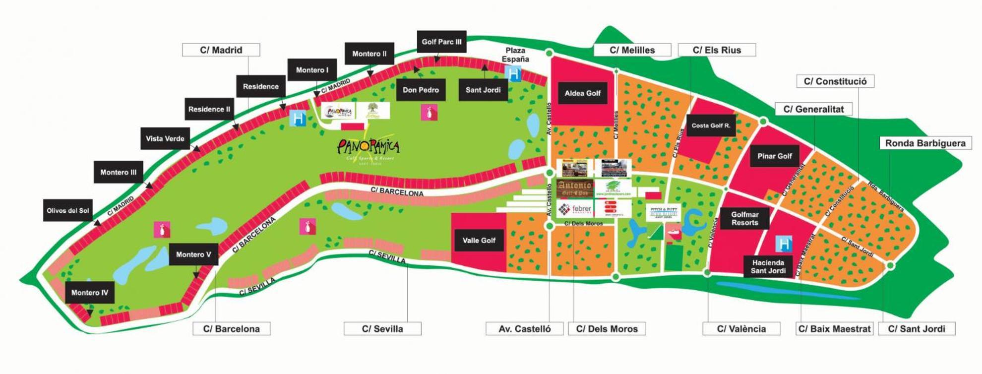 Espectacular Adosado Vacaciones En Panorámica Golf Sant Jordi