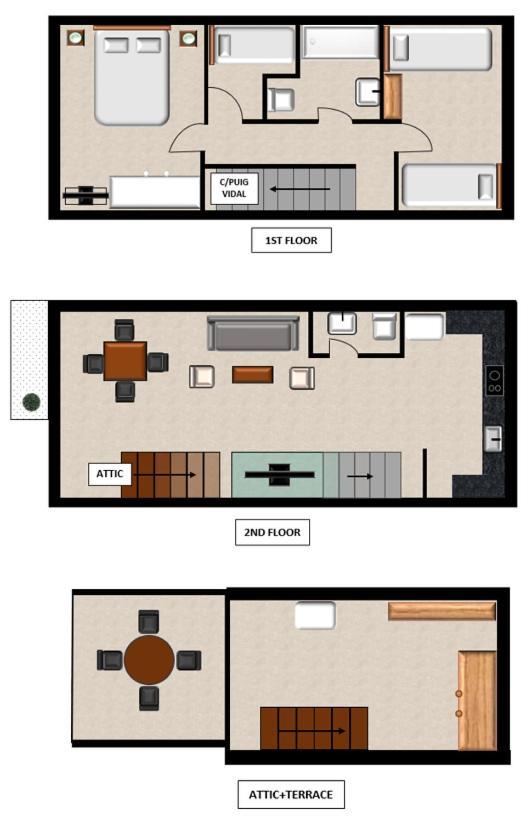 Apartamento Puig Vidal - Casa Tranquila A 50mts De La Playa