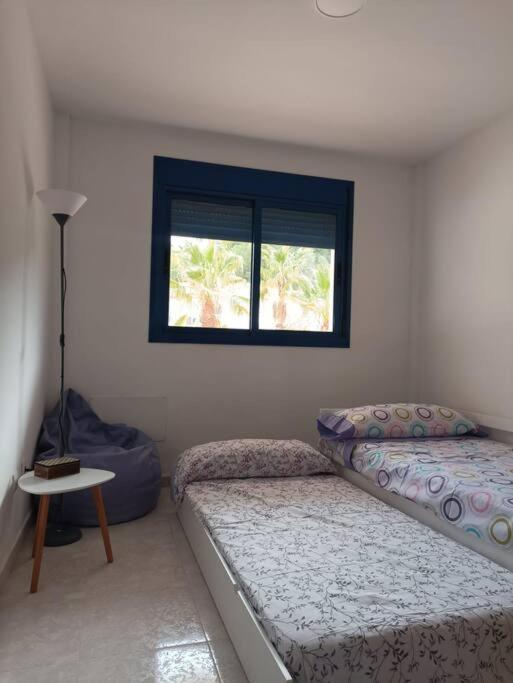 White & Blue Village Apartment
