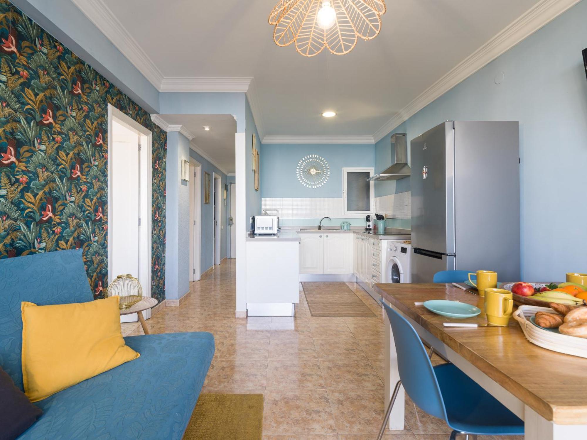 Casita Canaria Playa Beachfront Access & Lateral Ocean View With Terrace Apartment *