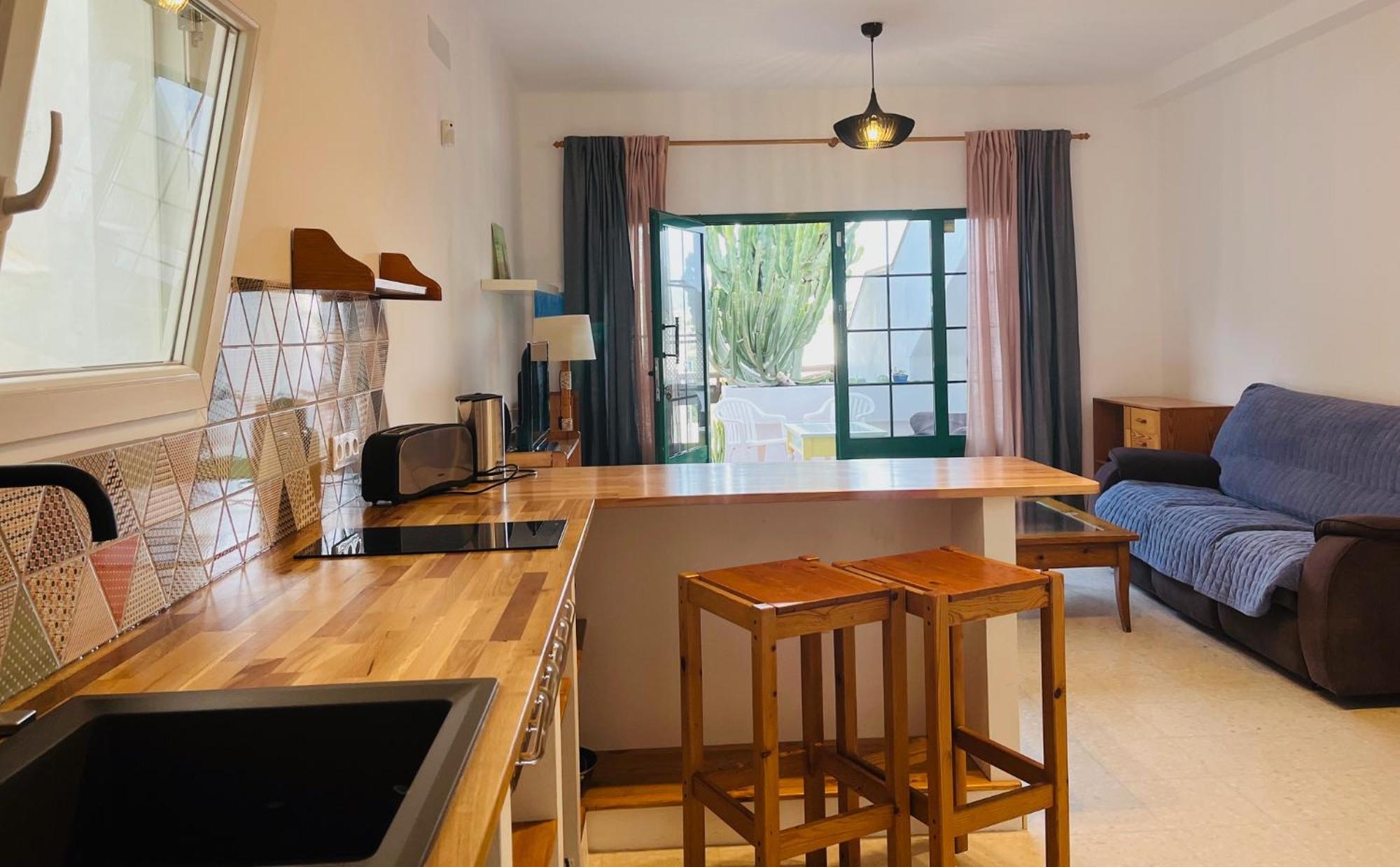 Apartamento Paradise Playa Chica Con Terraza A 100m Del Mar *