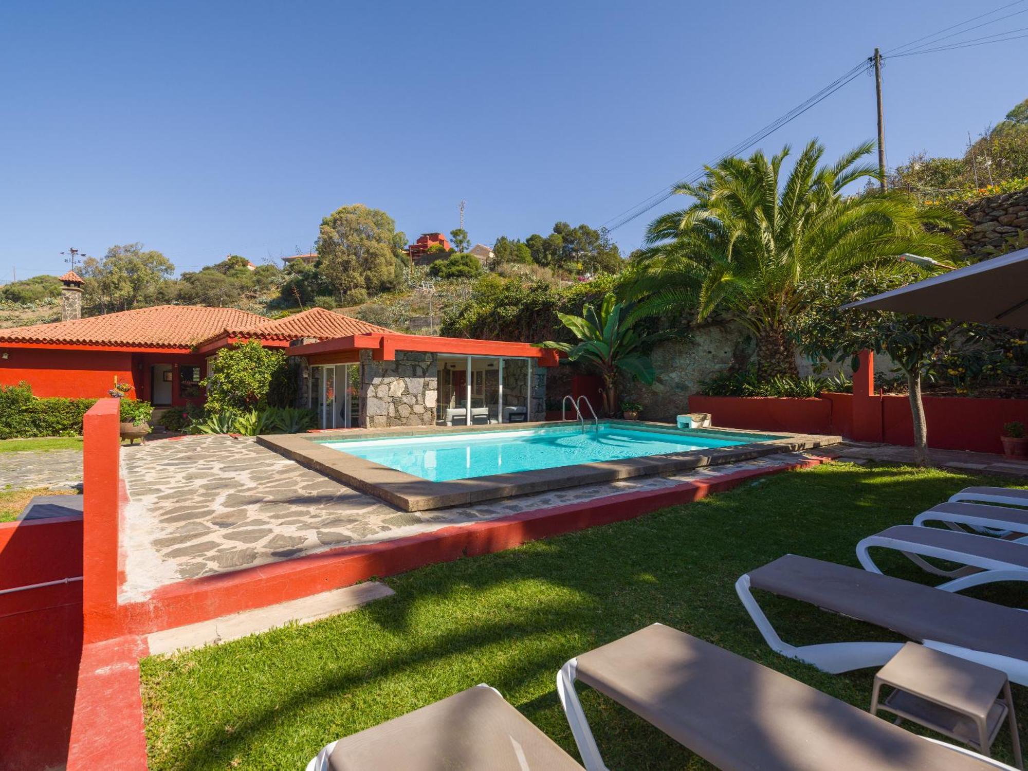El Jardin De With Private Pool, Sauna&jacuzzi * Santa Brígida