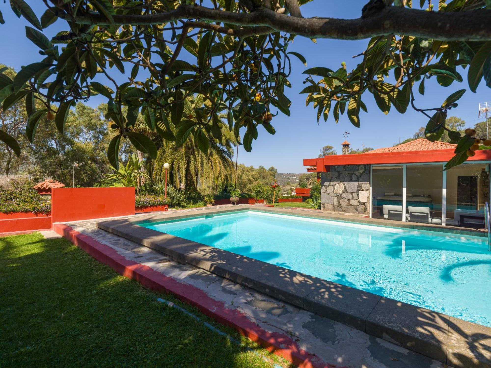 El Jardin De With Private Pool, Sauna&jacuzzi Santa Brígida