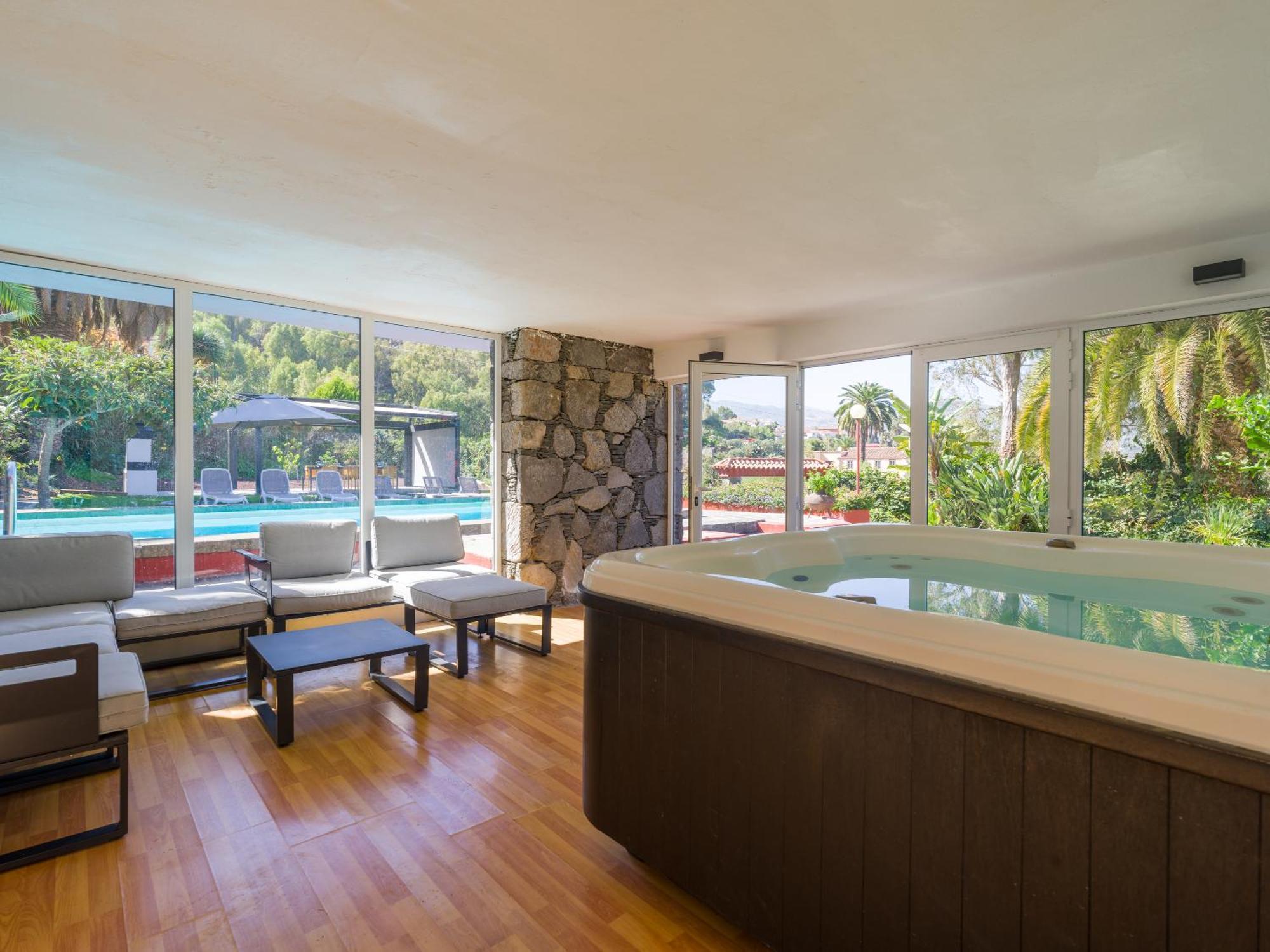 El Jardin De With Private Pool, Sauna&jacuzzi Villa Santa Brígida