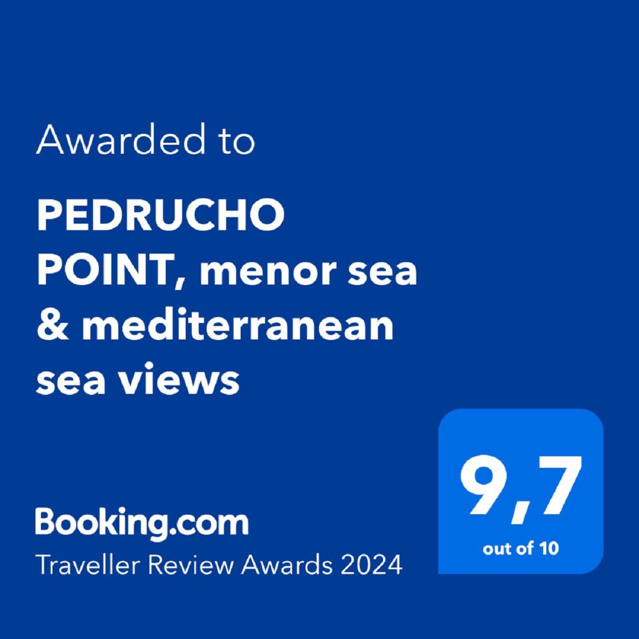 Apartment Pedrucho Point, Menor Sea & Mediterranean Sea Views La Manga del Mar Menor