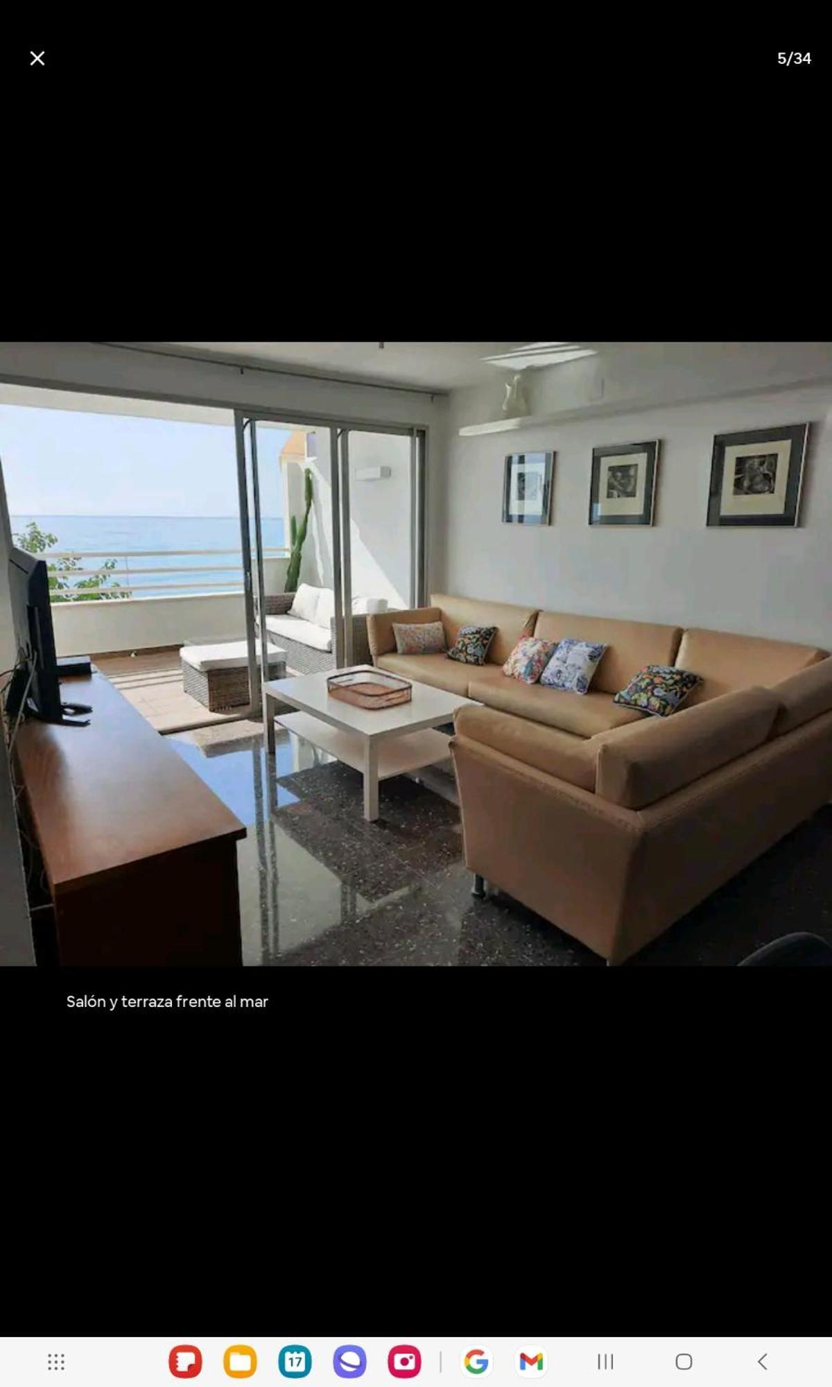 Con Acceso Directo Al Mar En Y Parking Altea