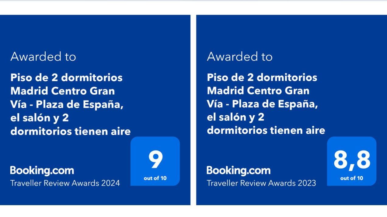 Piso de 2 dormitorios Madrid Centro Gran Vía - Plaza de España, el salón y 2 dormitorios tienen aire Apartamento Madrid