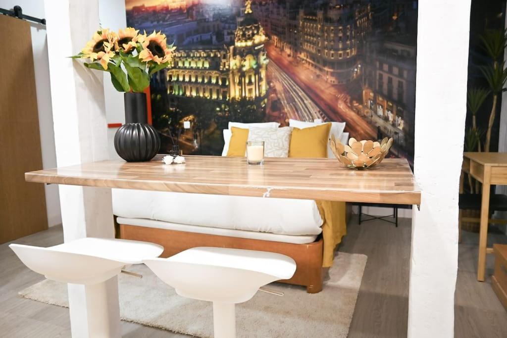 Agradable Apartamento Temporal De 1 Dormitorio En Pez30 Apartment Madrid
