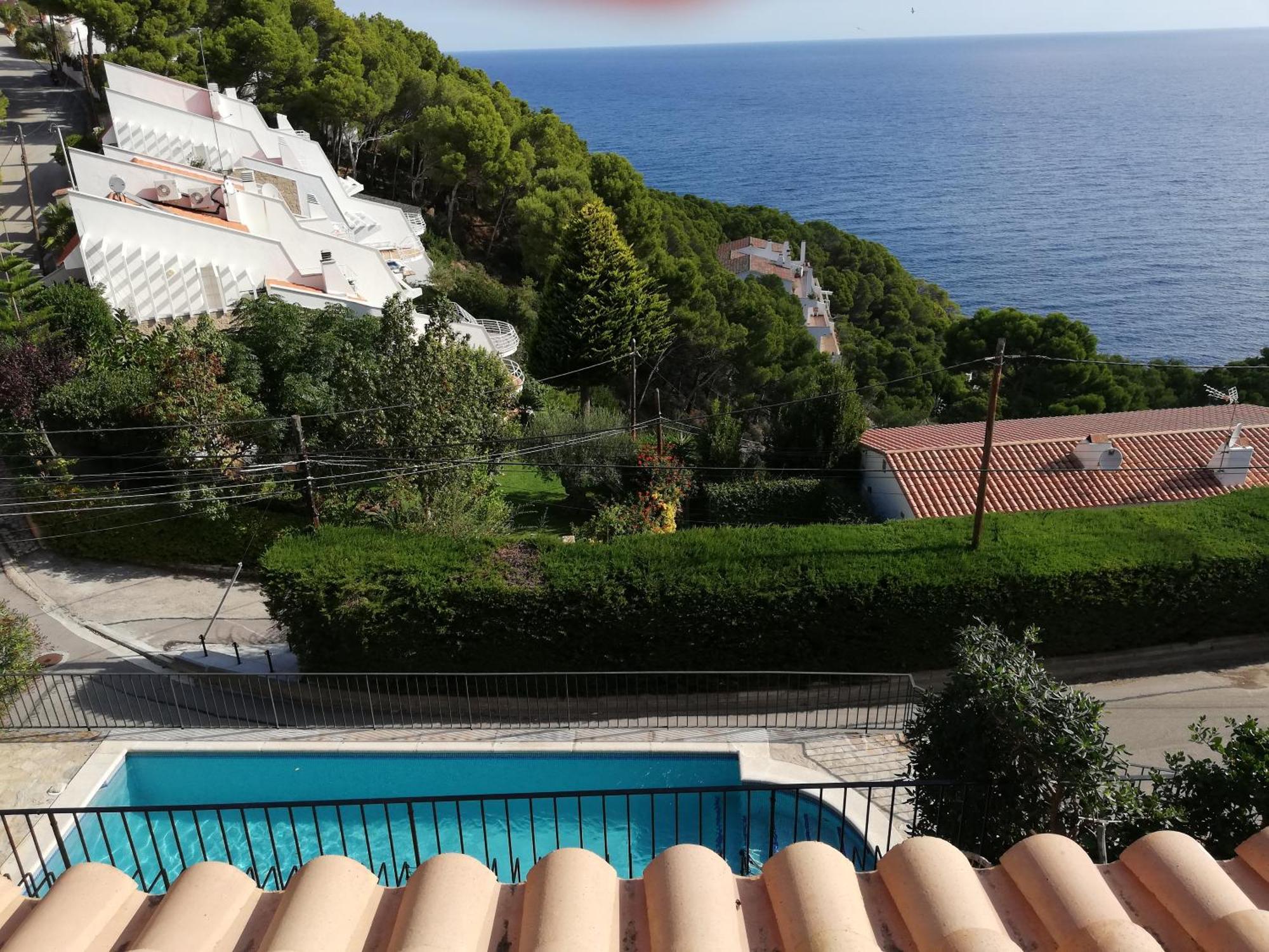 Sol Y Mar 8-maison Jumelée Avec Terrasse, Piscine Et Parking Communautaire, Surplomb De * Begur