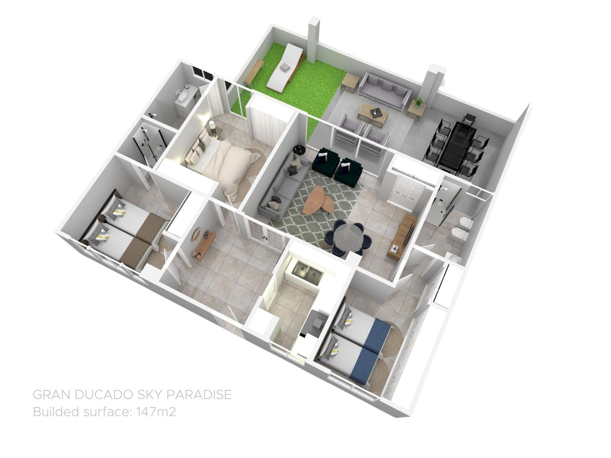 Apartment Vacation I Gran Ducado Sky Paradise