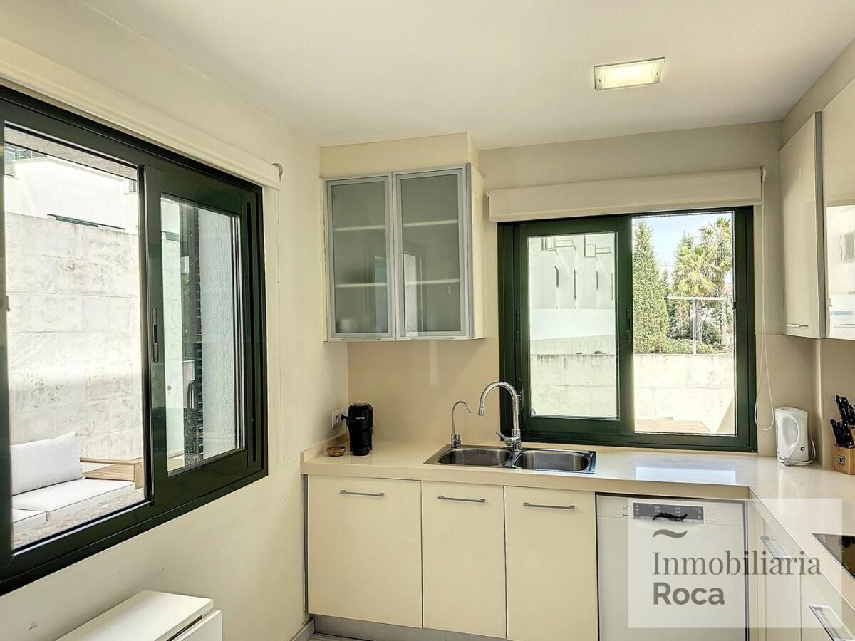 Apartamento Adosado Con Piscina Y Vistas Al Mar Fornells (Menorca)