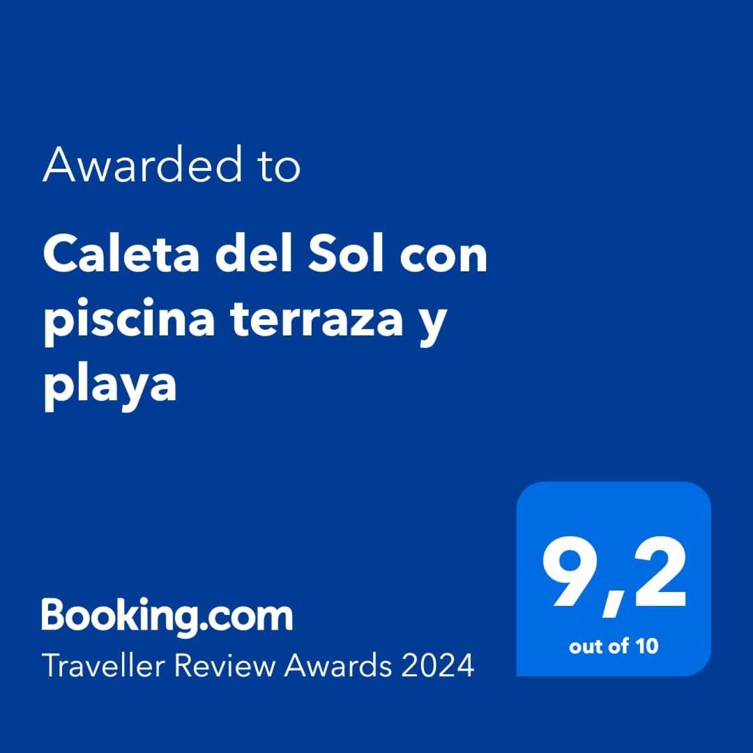 Caleta Del Sol Con Piscina Terraza Y Playa