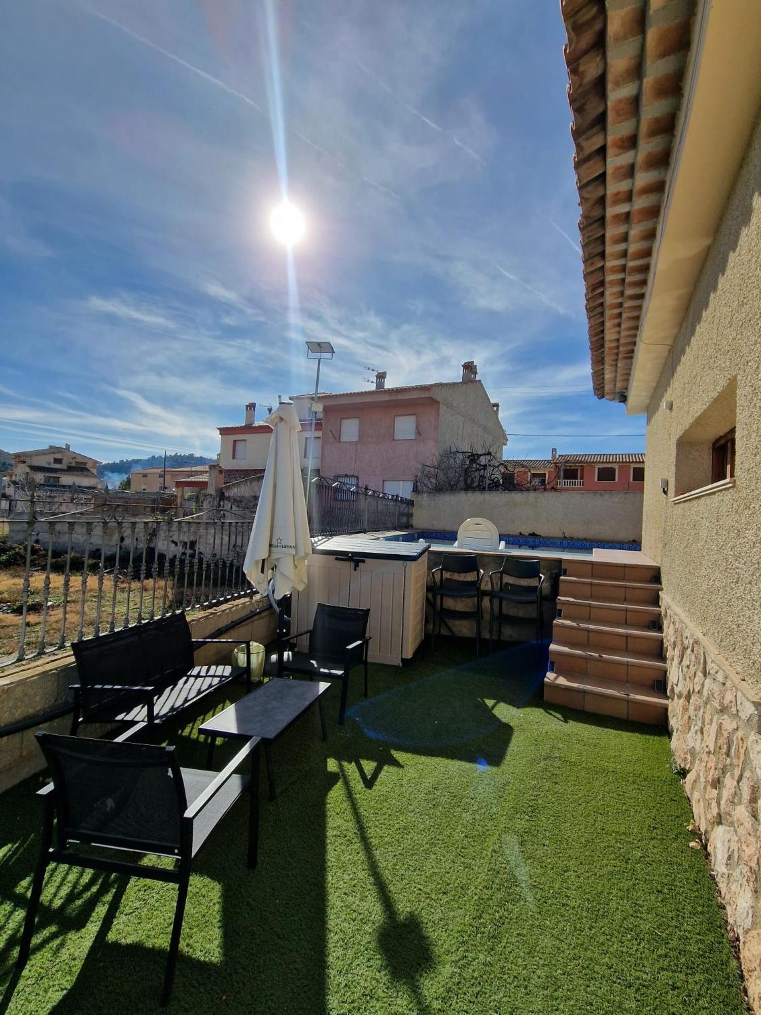Dulces-piscina Privada Сasa de vacaciones Letur