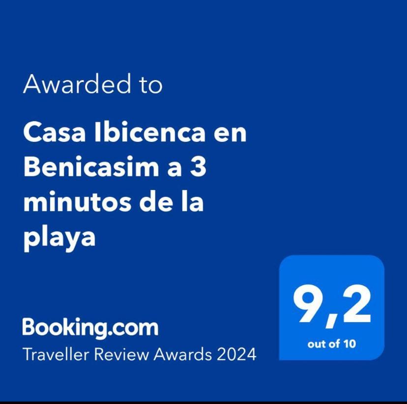 Casa Ibicenca En Benicasim A 3 Minutos De La Playa Apartamento