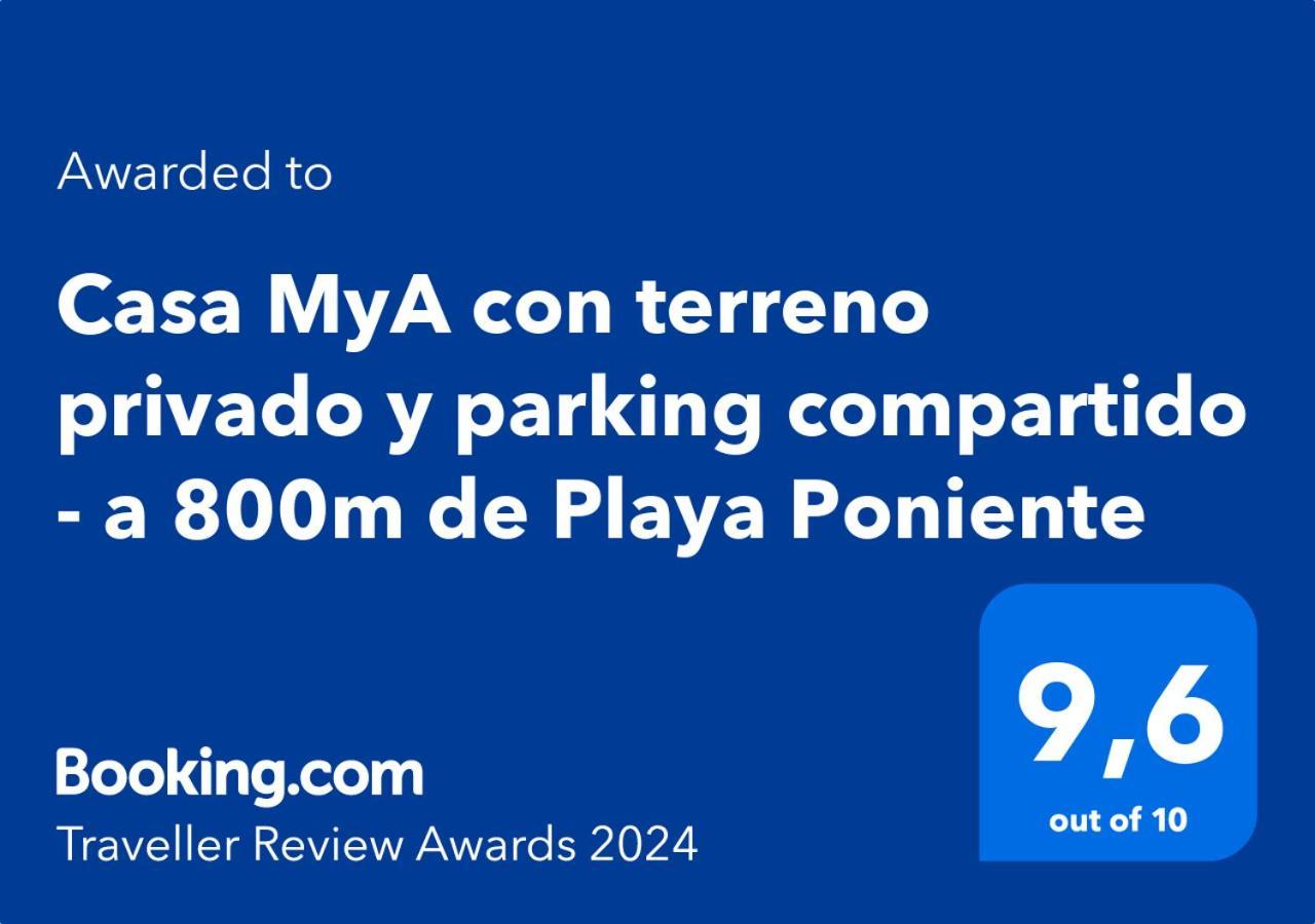 Casa Con Terreno Privado - A 800m De Playa Poniente Сasa de vacaciones *