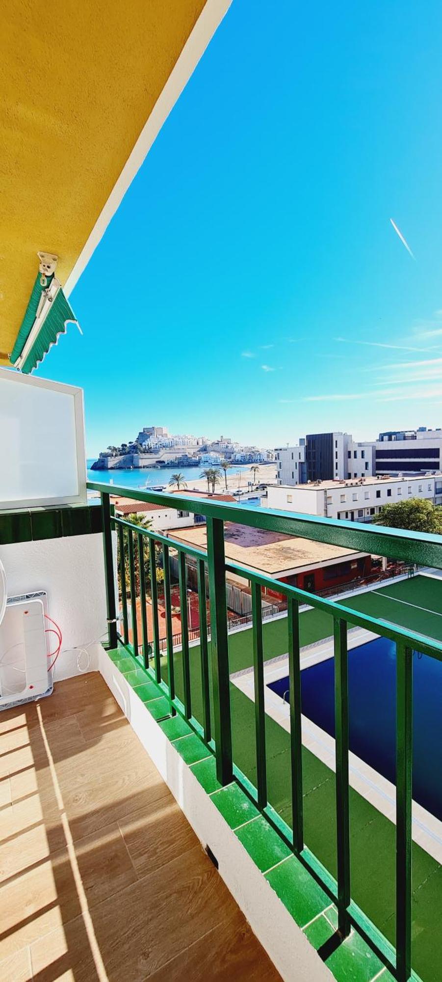 Nuevo Centrico En Primera Linea De Playa Con Vistas Al Mar, Piscina, Aire Acondicionado Y Wifi