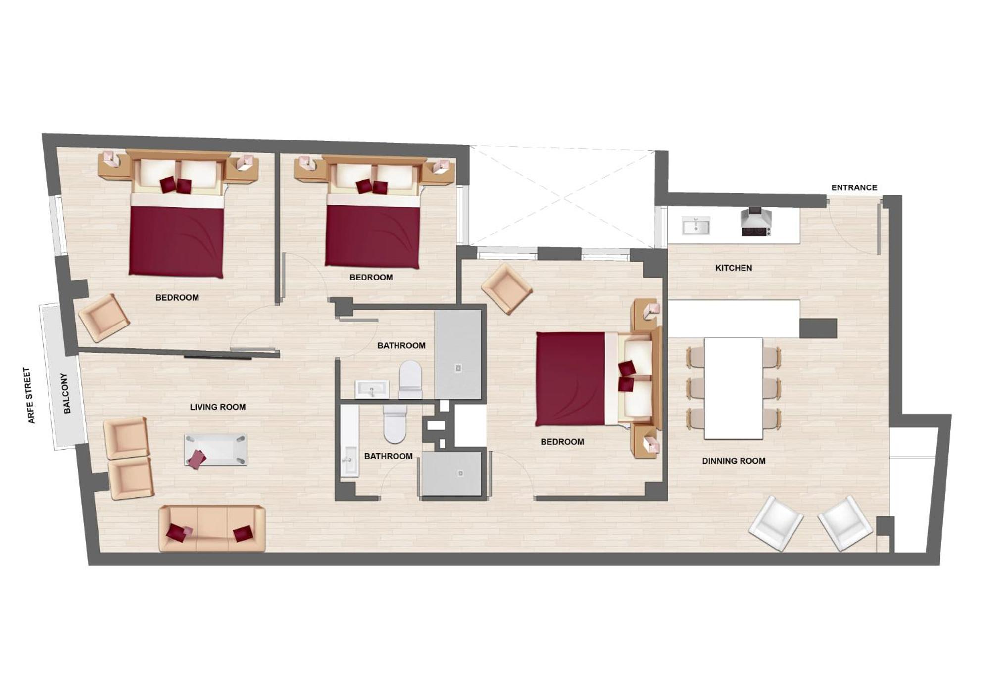 Apartment Alohamundi Arfe Seville
