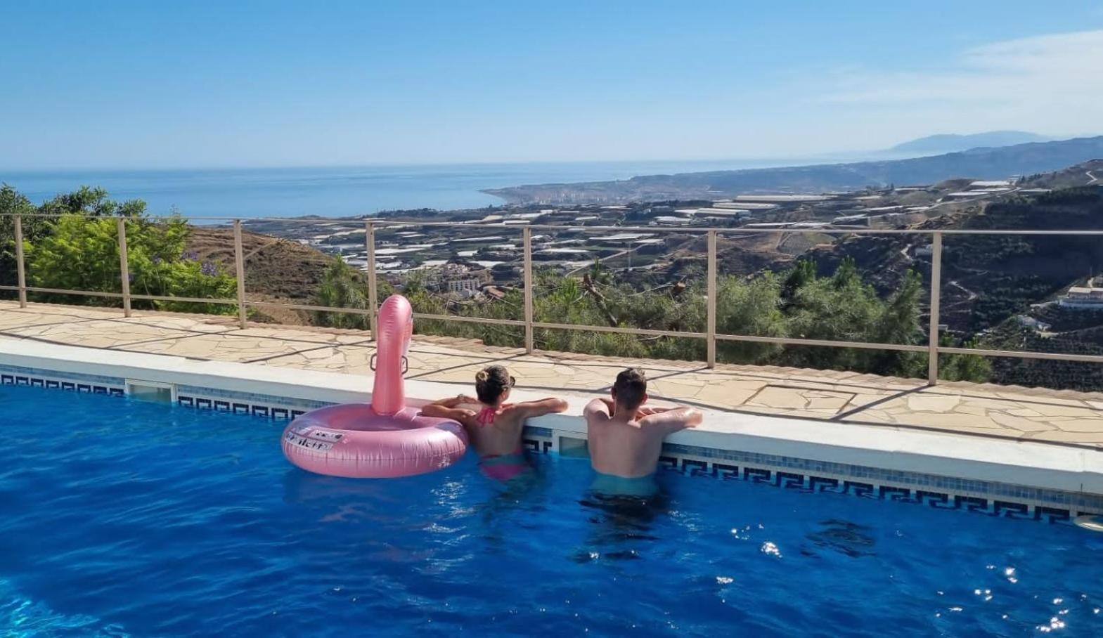 Casa La Flor, With Seaview In Region Malaga Sayalonga
