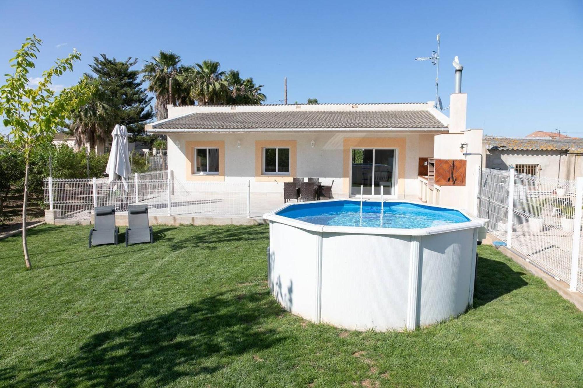 Сasa de vacaciones Aimar - Casa En Con Jardín, Piscina Privada Y Barbacoa *