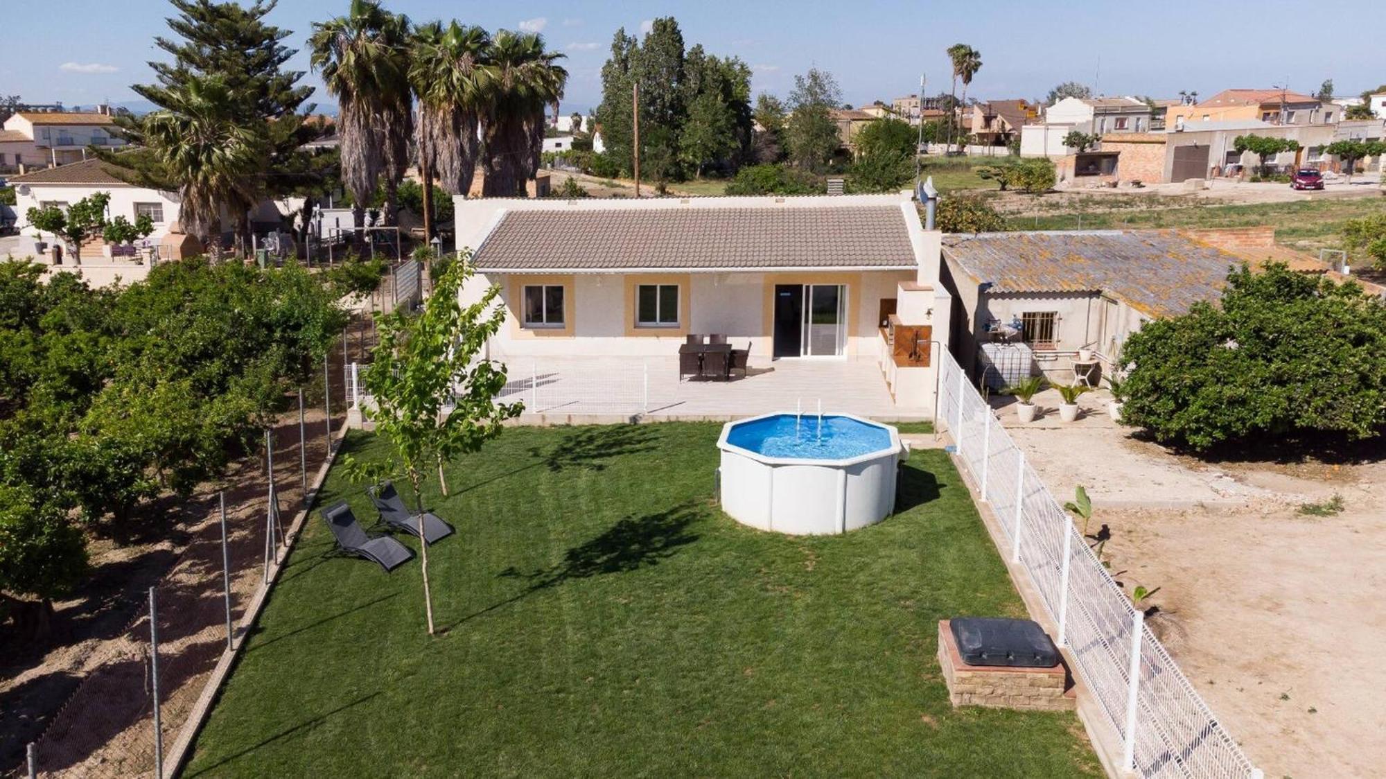 Aimar - Casa En Con Jardín, Piscina Privada Y Barbacoa Сasa de vacaciones Deltebre