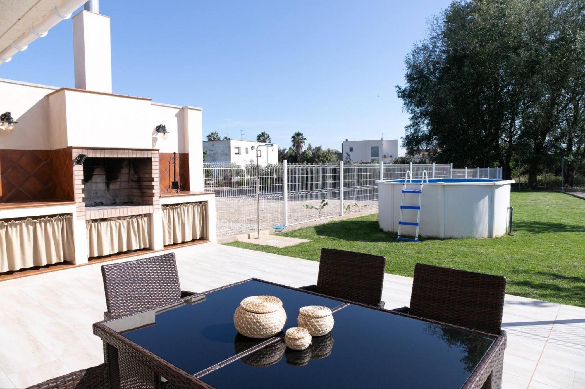 Aimar - Casa En Con Jardín, Piscina Privada Y Barbacoa * Deltebre