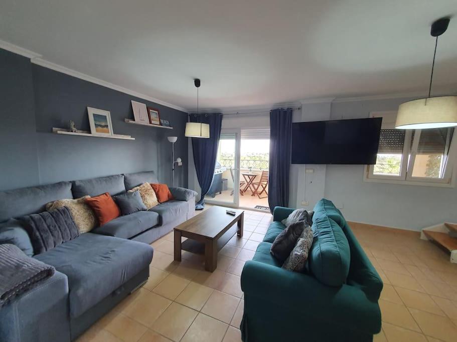 Apartamento Excelente Duplex En Altaona Golf Resort-piscinas Murcia
