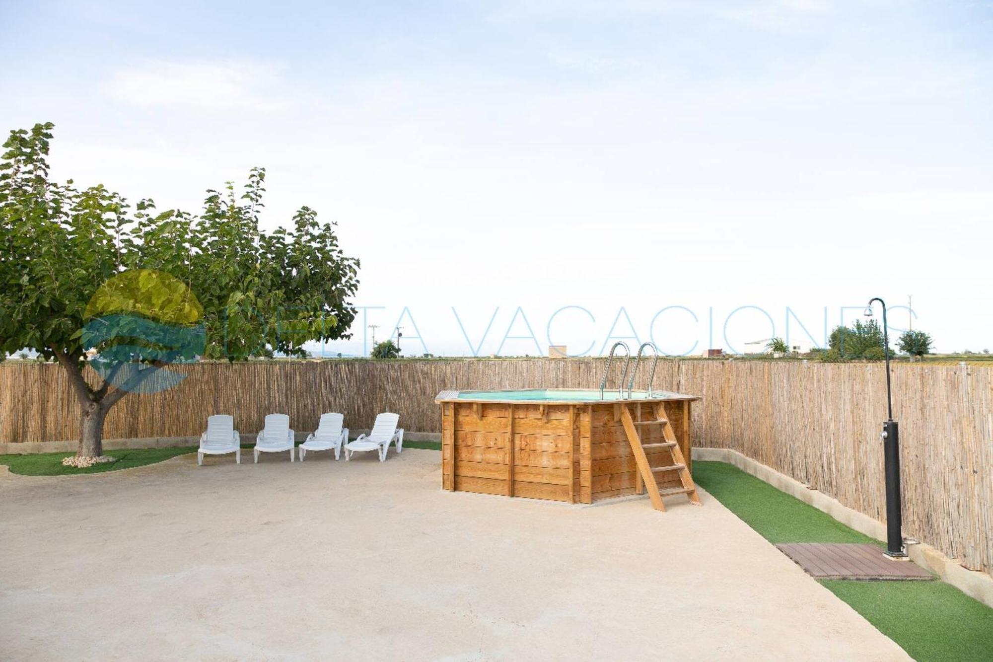 Illa - Aislada Con Piscina Y Cerca Playa De La Marquesa -deltavacaciones * Deltebre