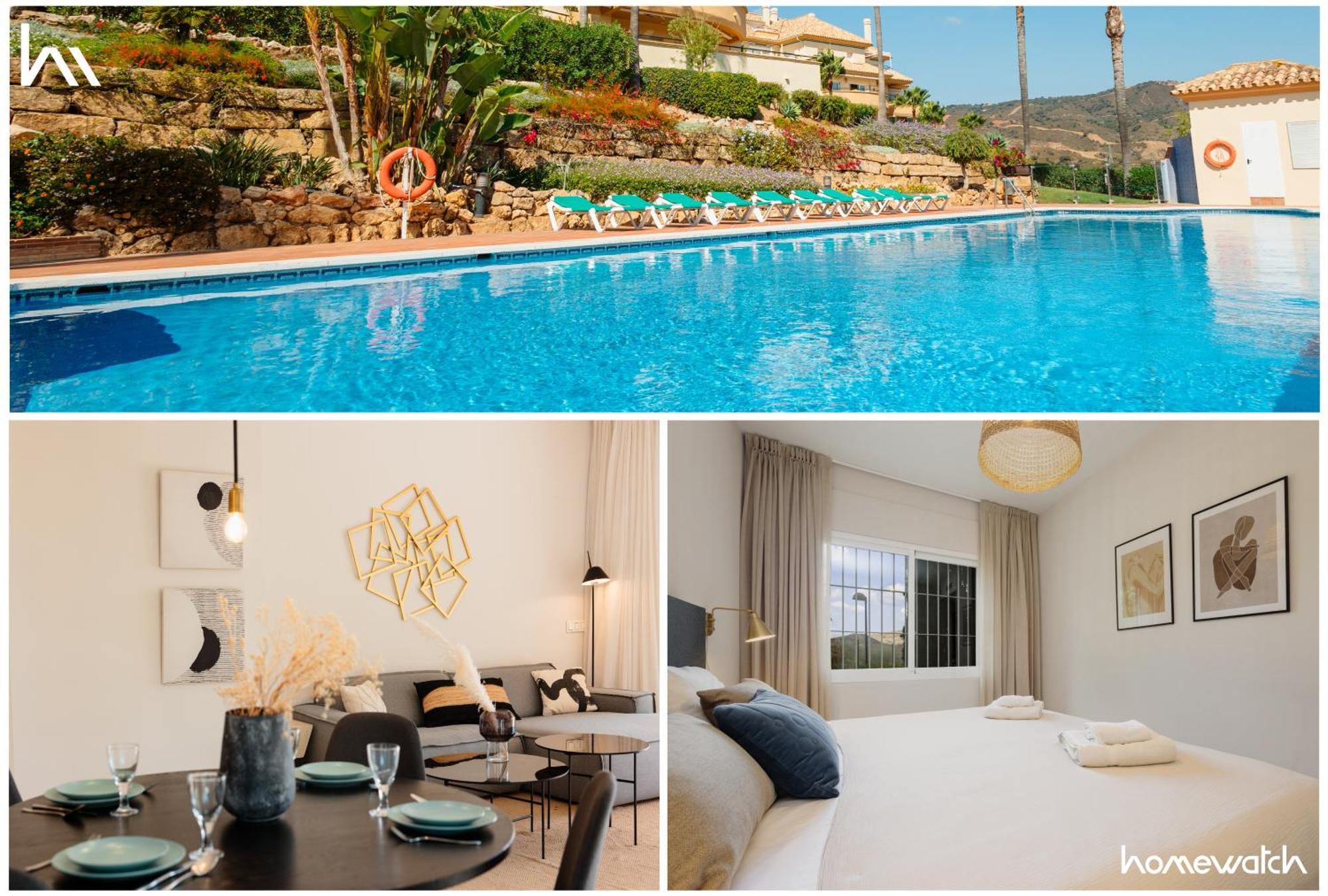 Luxurious Frontline Golf In Elviria Apartamento