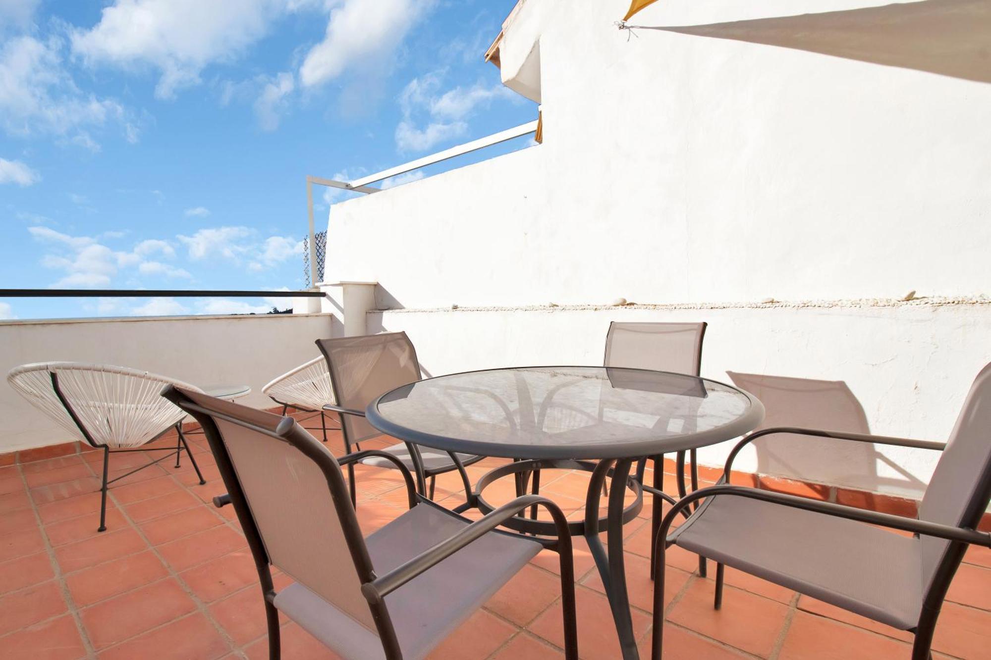 Duplex Estilo Boho Con Increible Terraza Y Vistas Al Mar En - Las Abejeras 609 Apartamento