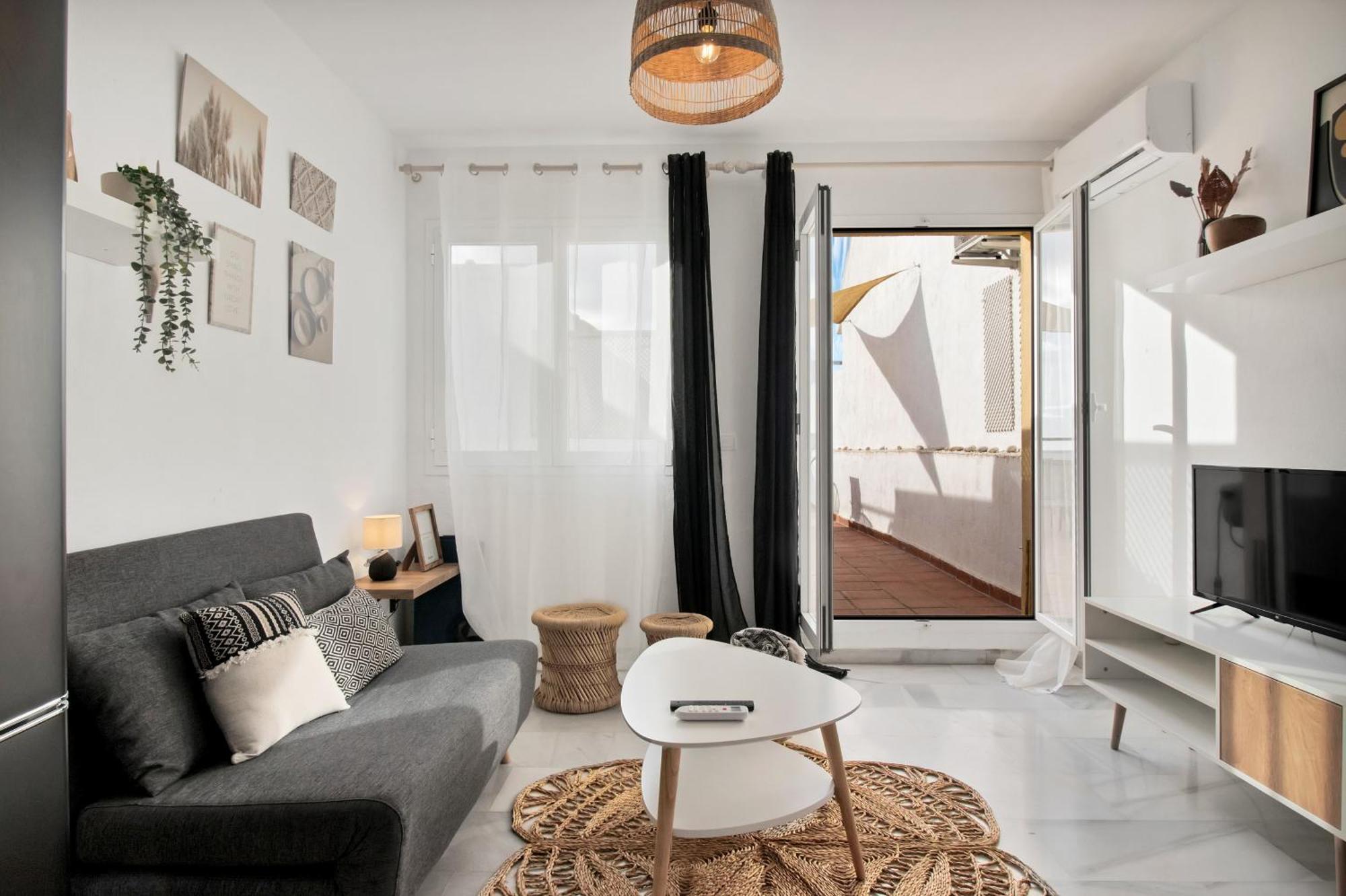 Duplex Estilo Boho Con Increible Terraza Y Vistas Al Mar En - Las Abejeras 609 Apartamento