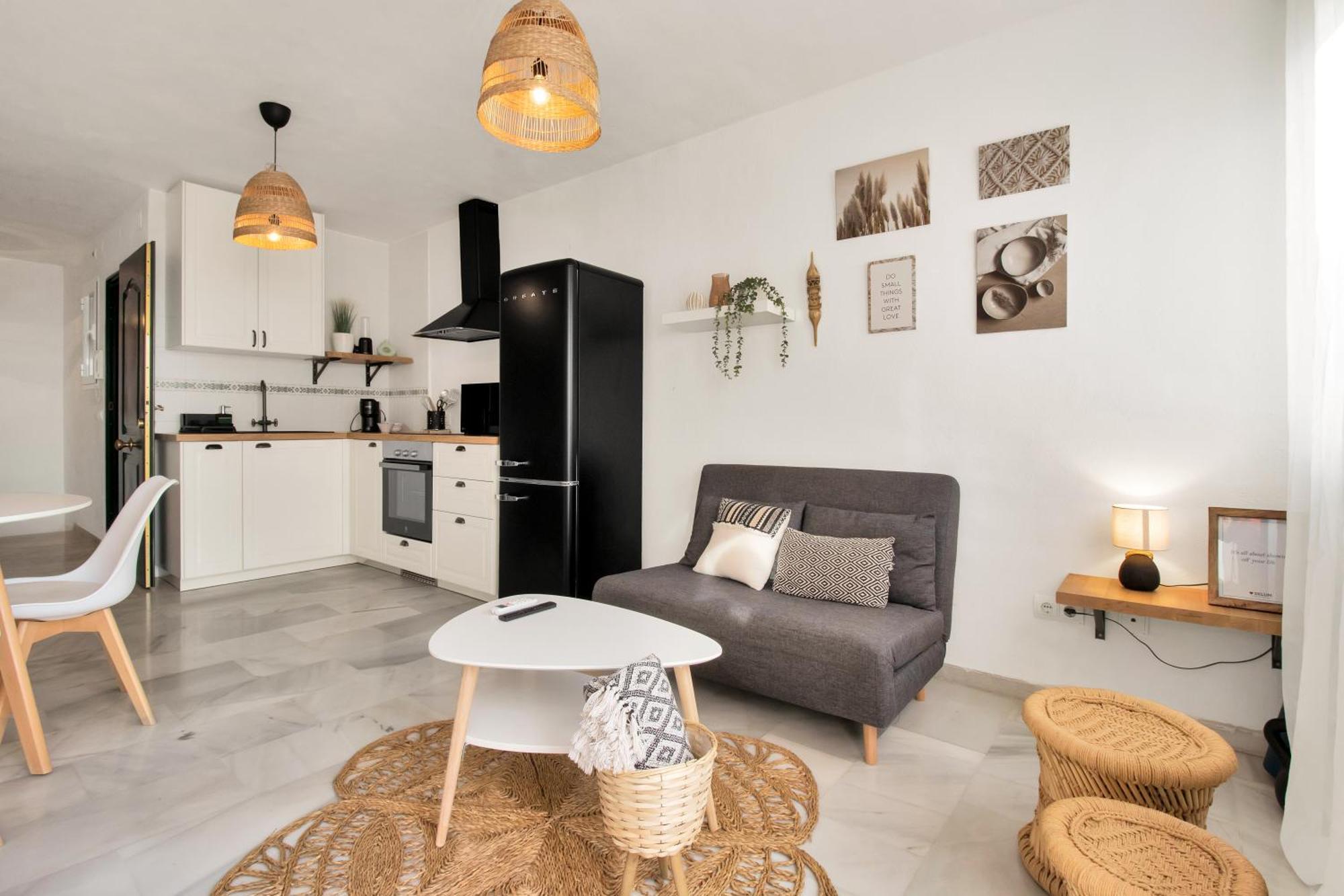 Duplex Estilo Boho Con Increible Terraza Y Vistas Al Mar En - Las Abejeras 609 Apartamento Estepona