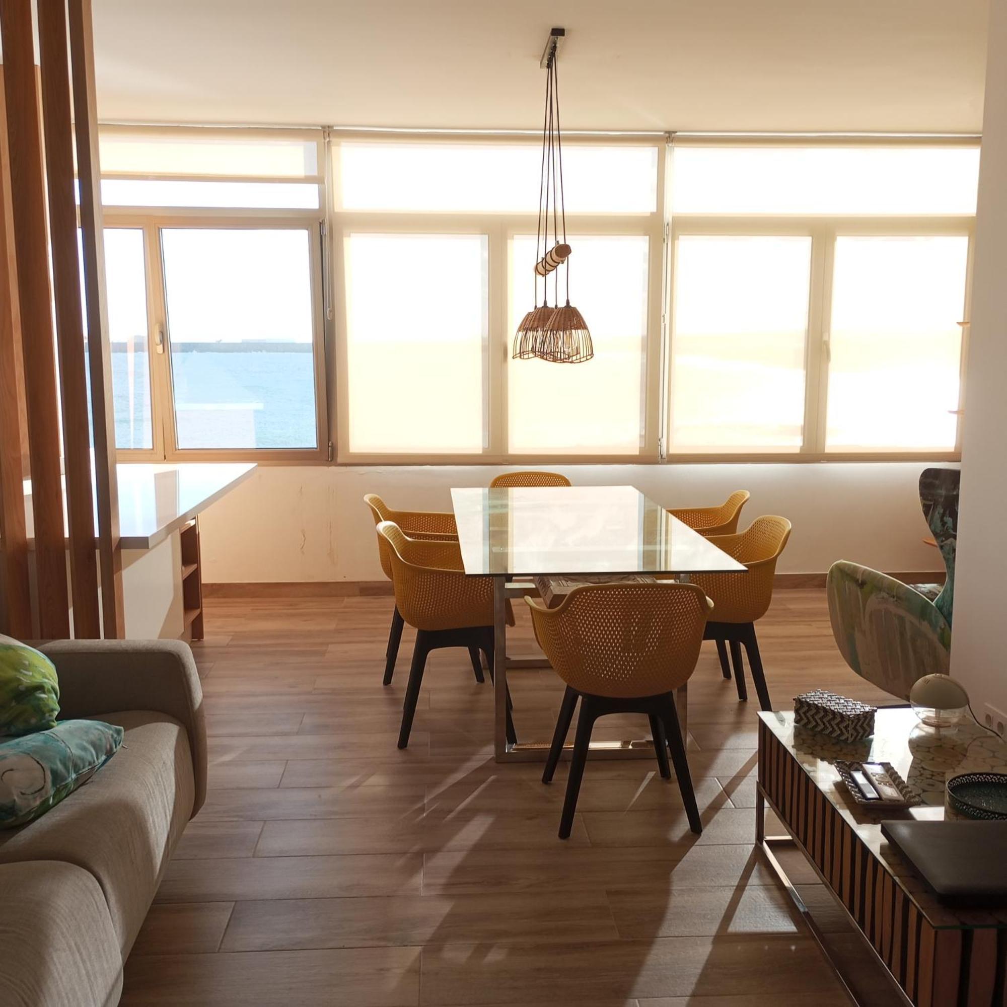 Sea View On Beach Apartment Arinaga