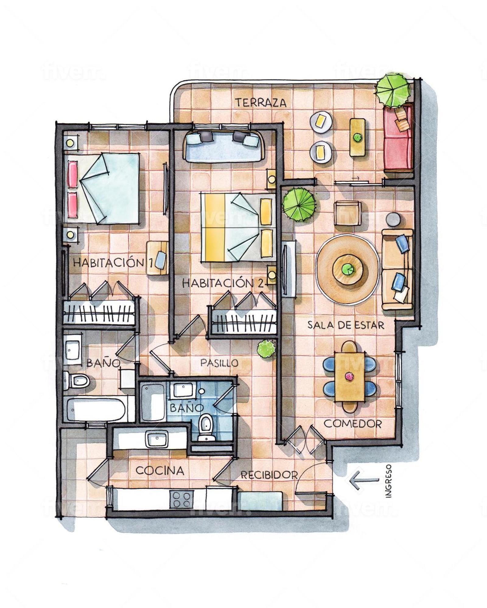 Apartamento Paradise Flat In Centre W/ Large Pool Dénia