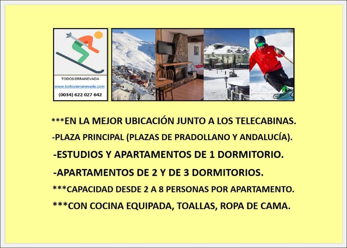 & Snow Apartmentos By Todosierranevada - Plaza Principal Junto A Telecabinas Apartment *
