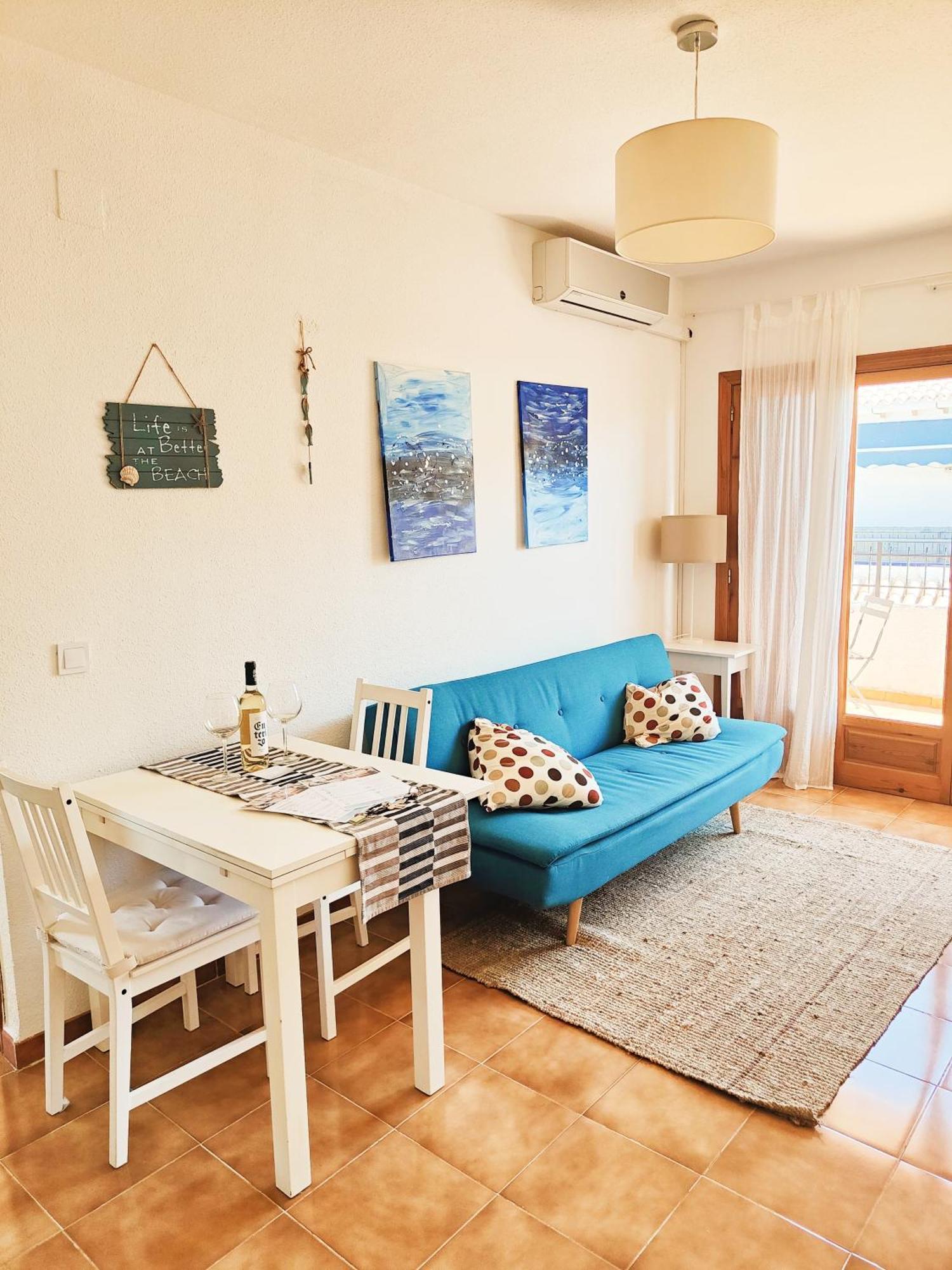 Blue House In Santa Pola