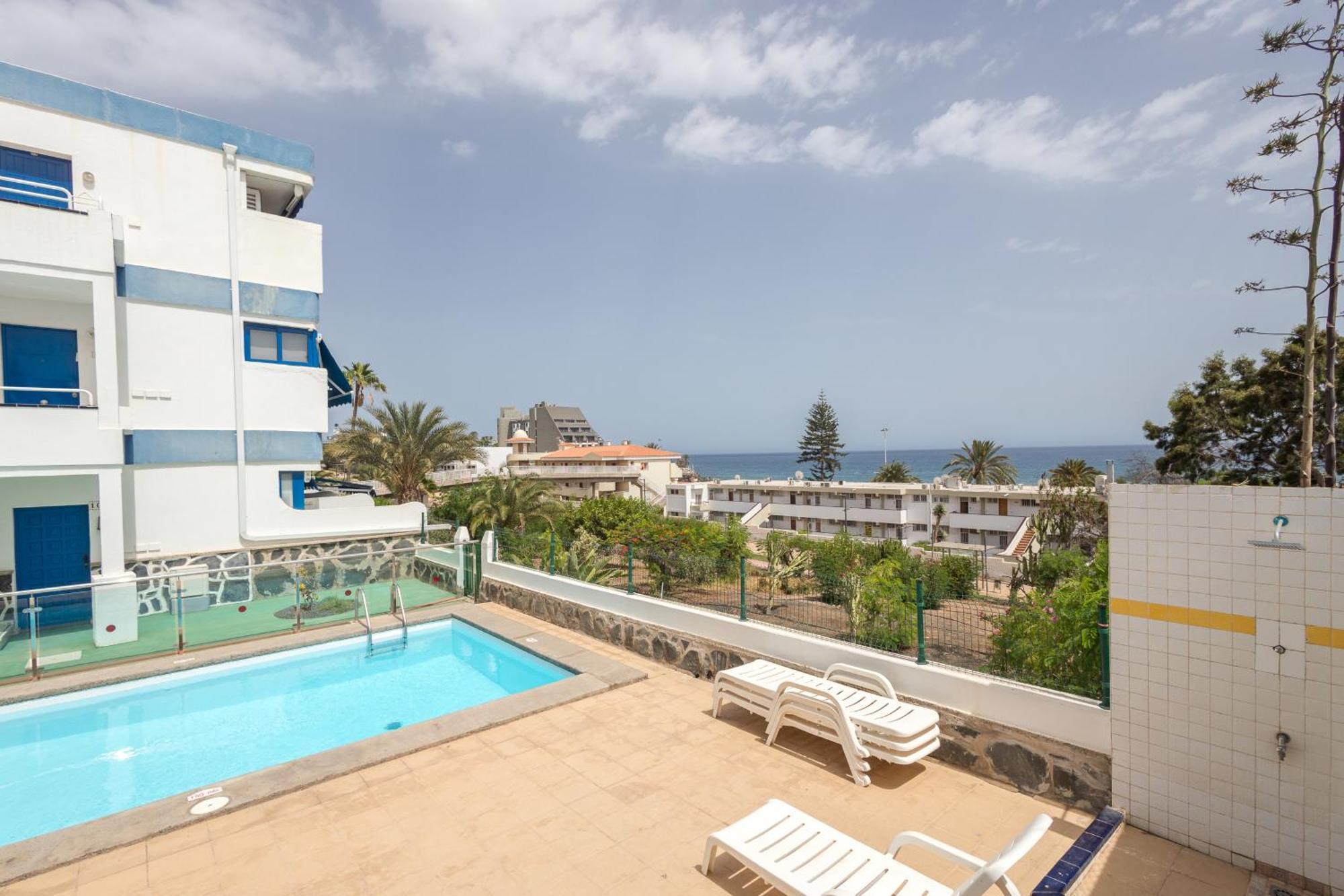 Perfecta Ubicacion!!! San Agustin Terraza Vistas Al Mar Apartamento San Bartolomé