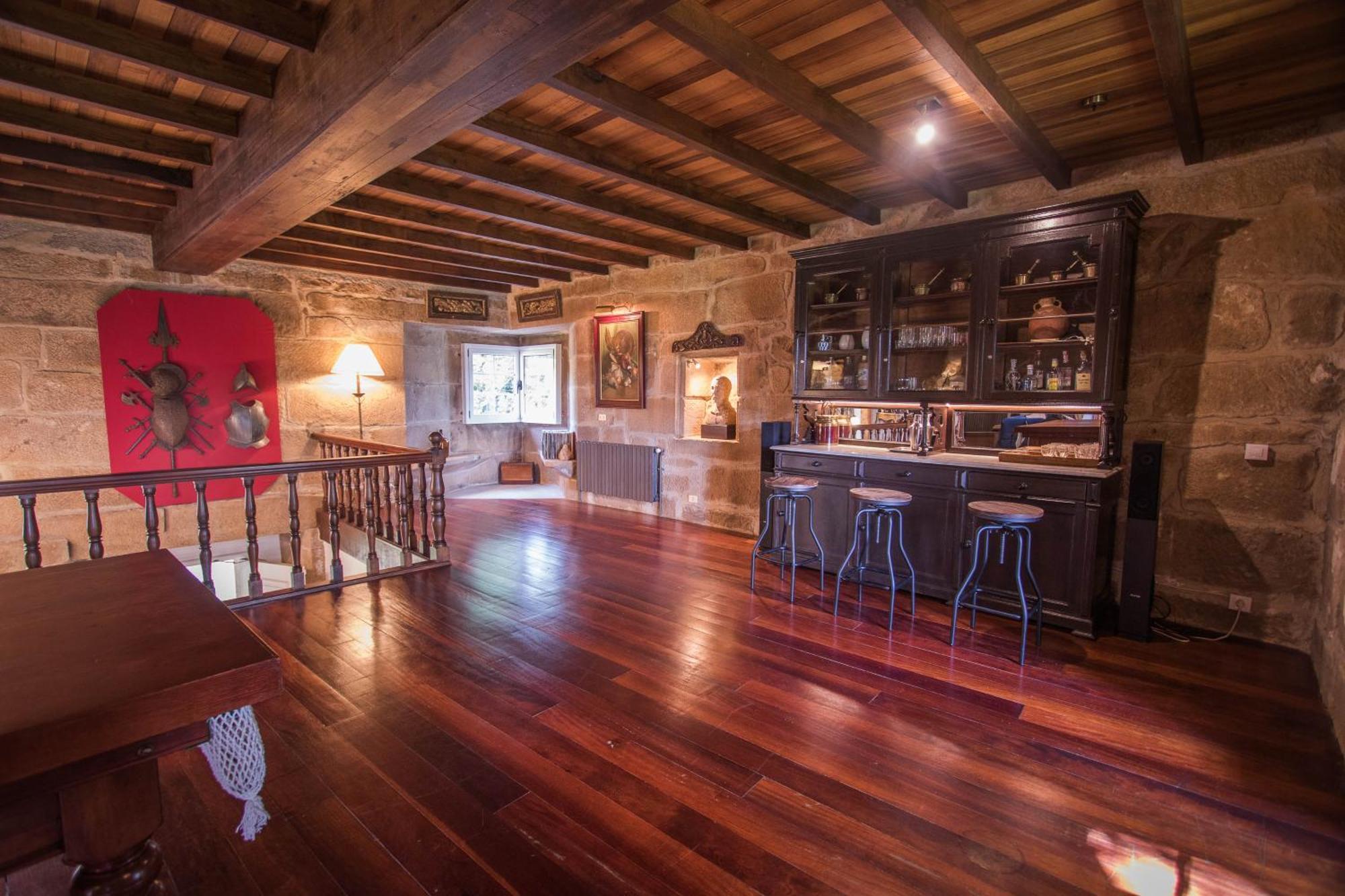 Villa Pazo Del Siglo Xvii En El Corazon De Galicia