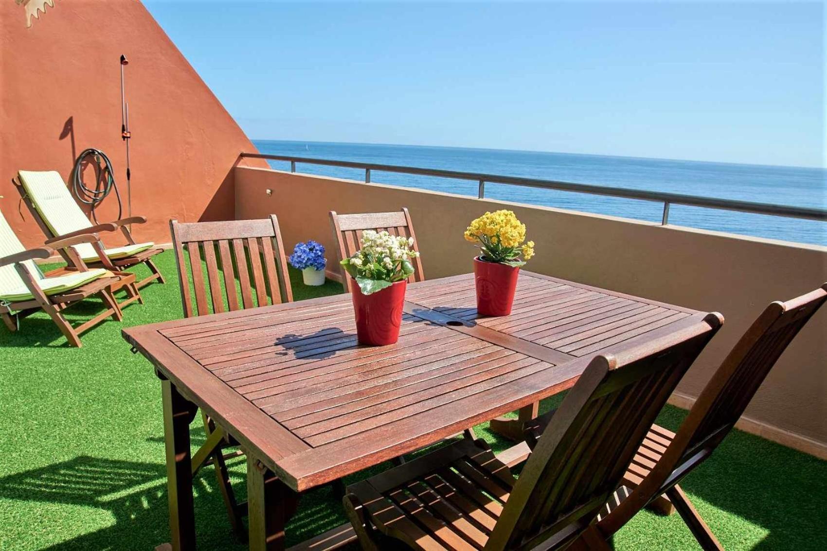Apartment Bonita Vivienda Con Vistas Al Mar Playawifi *