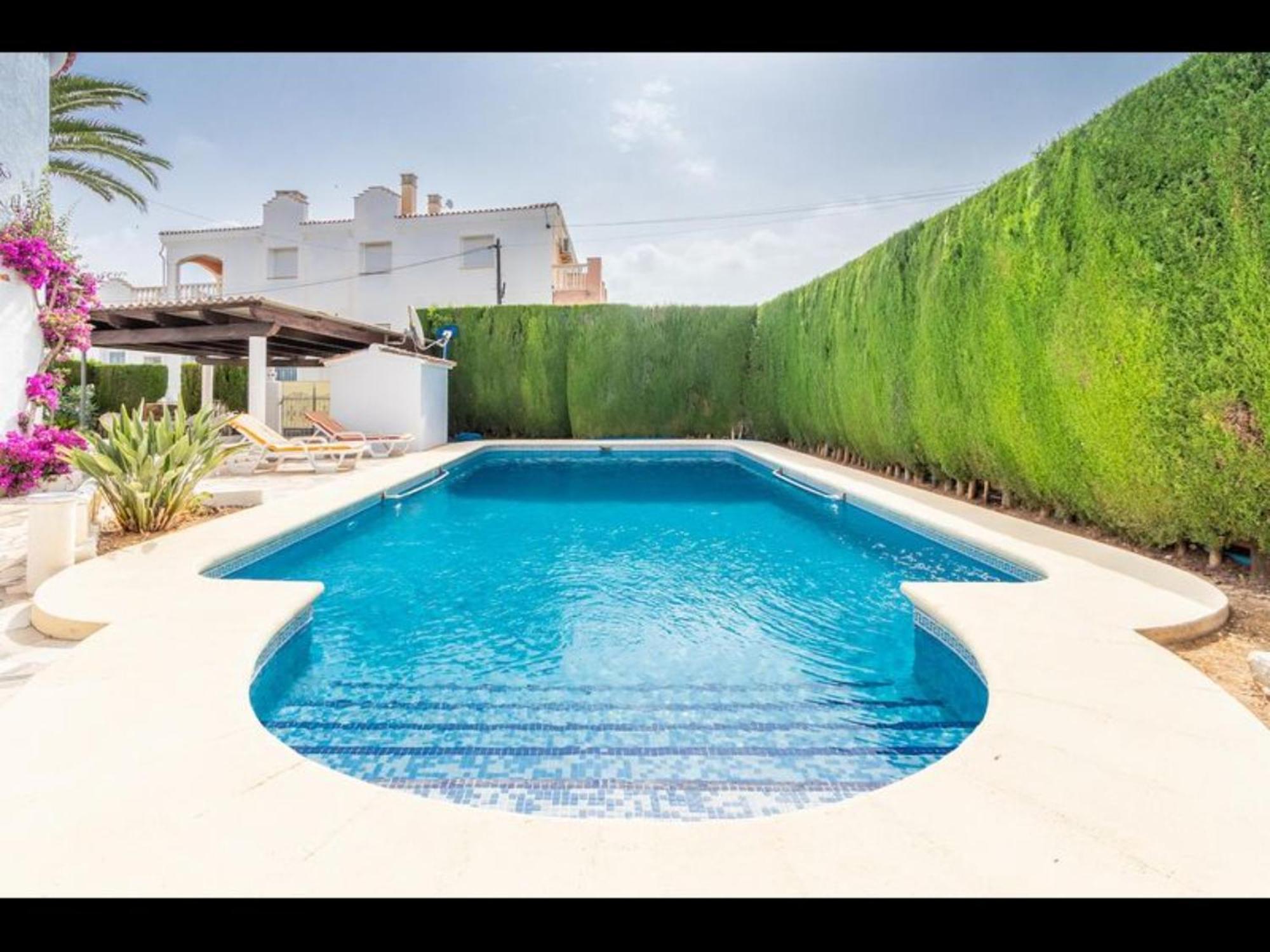 Holiday home 90m2, Airco 2, Pool 5x10, Sandy 200m, Wifi, Carport For 2 Cars. Denia