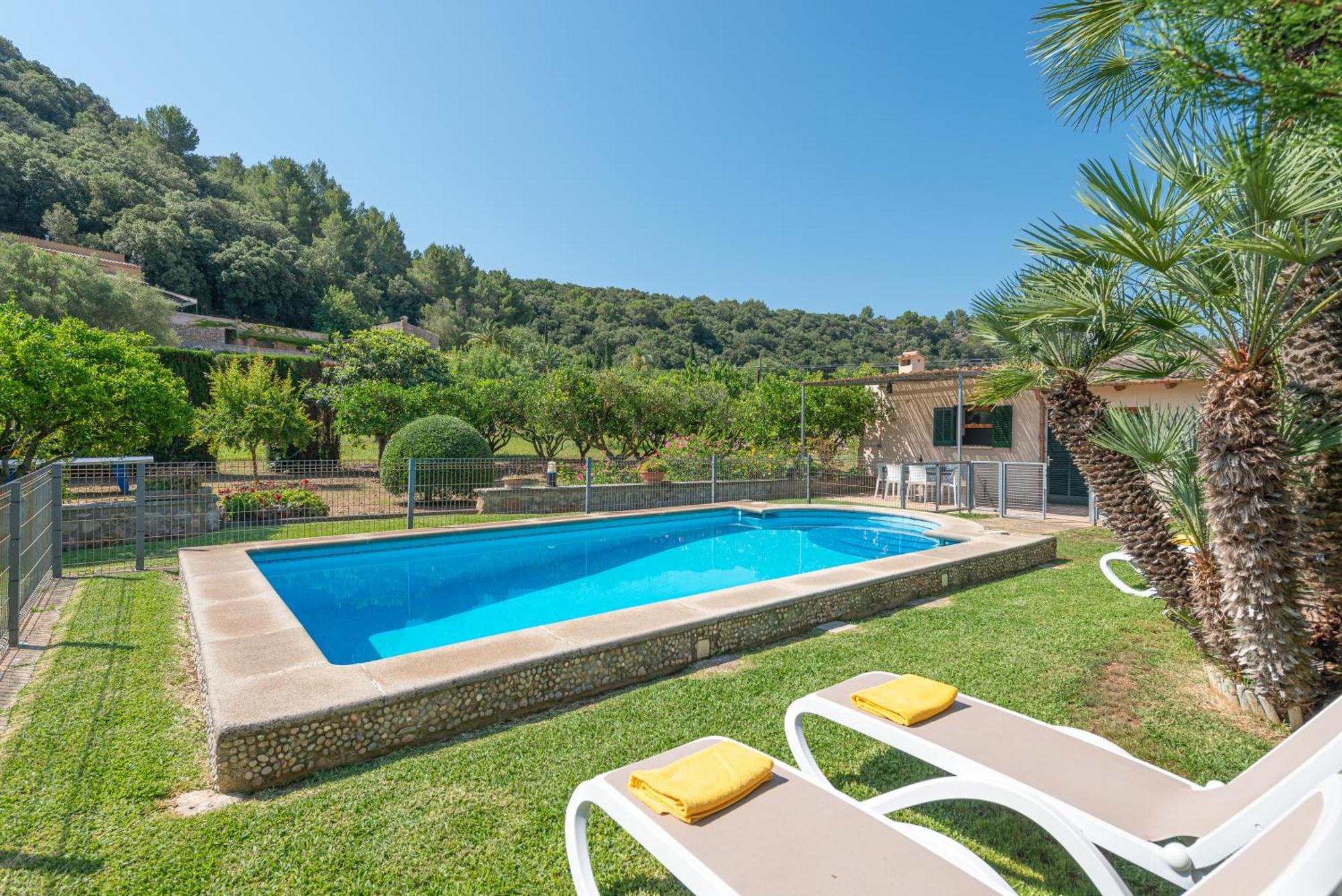 Villa Pont Roma - El Camp Redo - De Con Piscina, Wifi, Ac Pollenca
