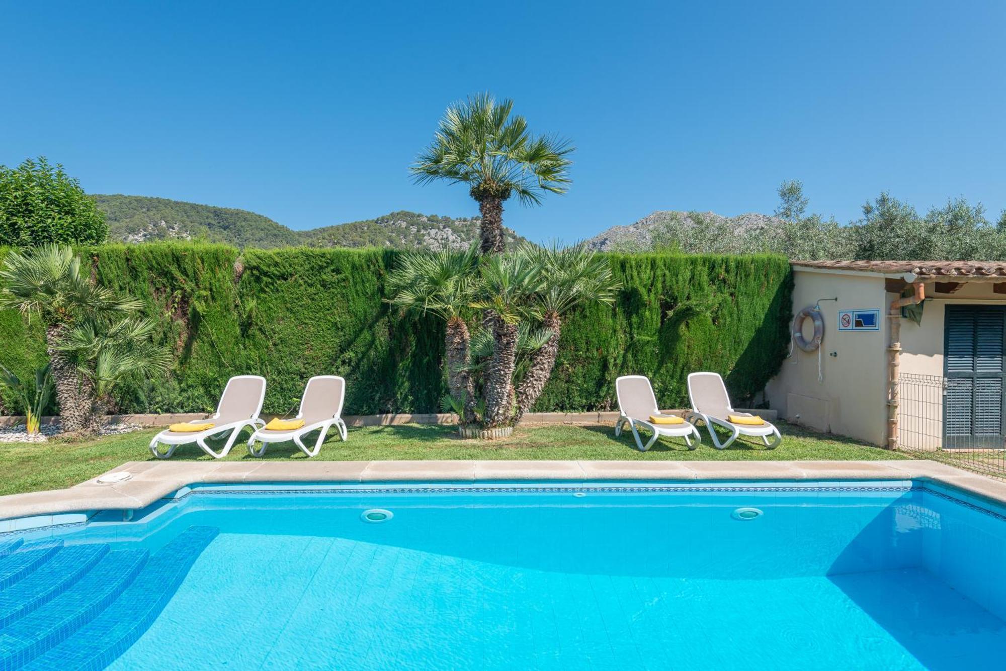 Pont Roma - El Camp Redo - De Con Piscina, Wifi, Ac Villa Pollenca