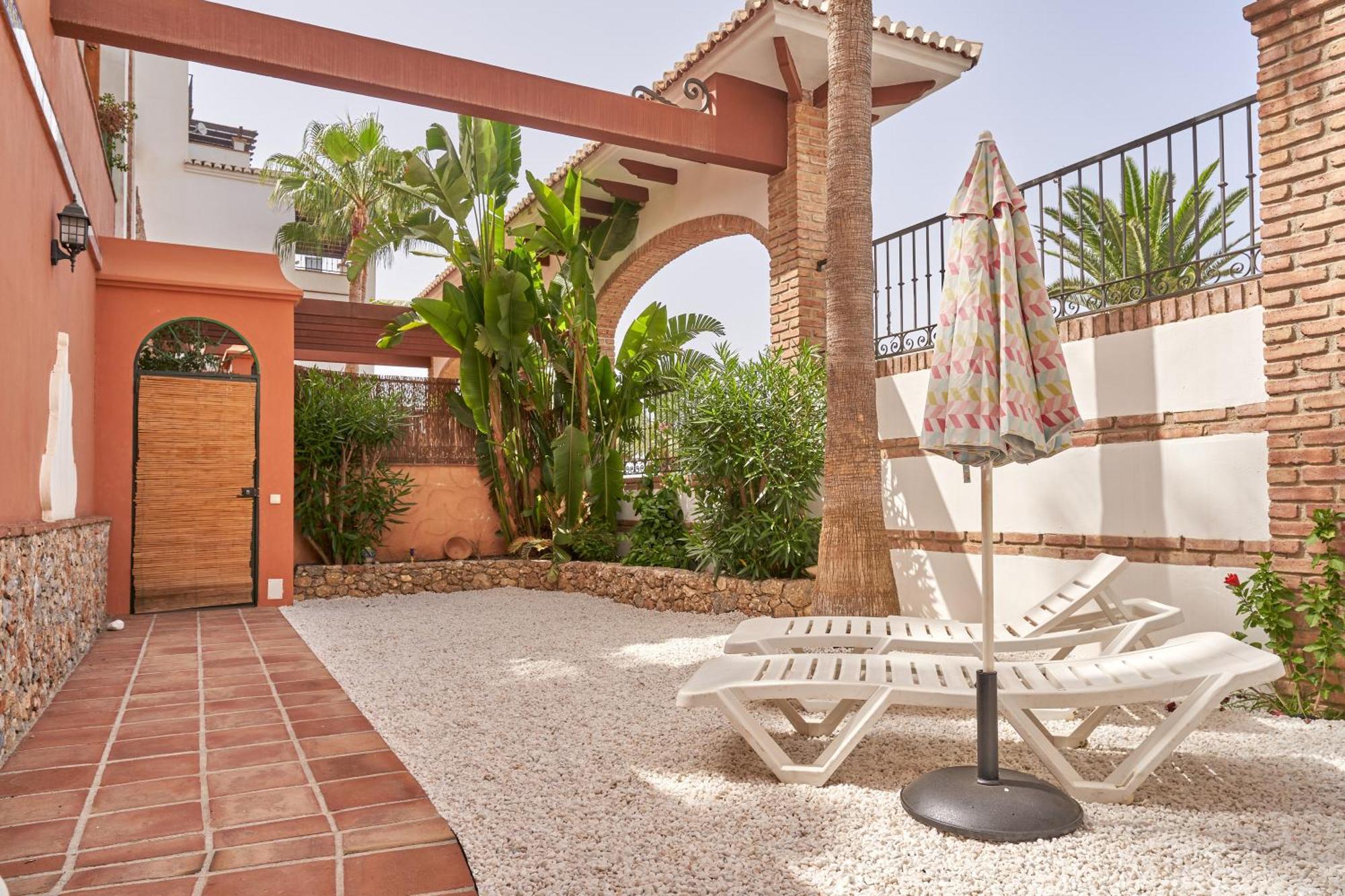 Garden In Apartment Frigiliana